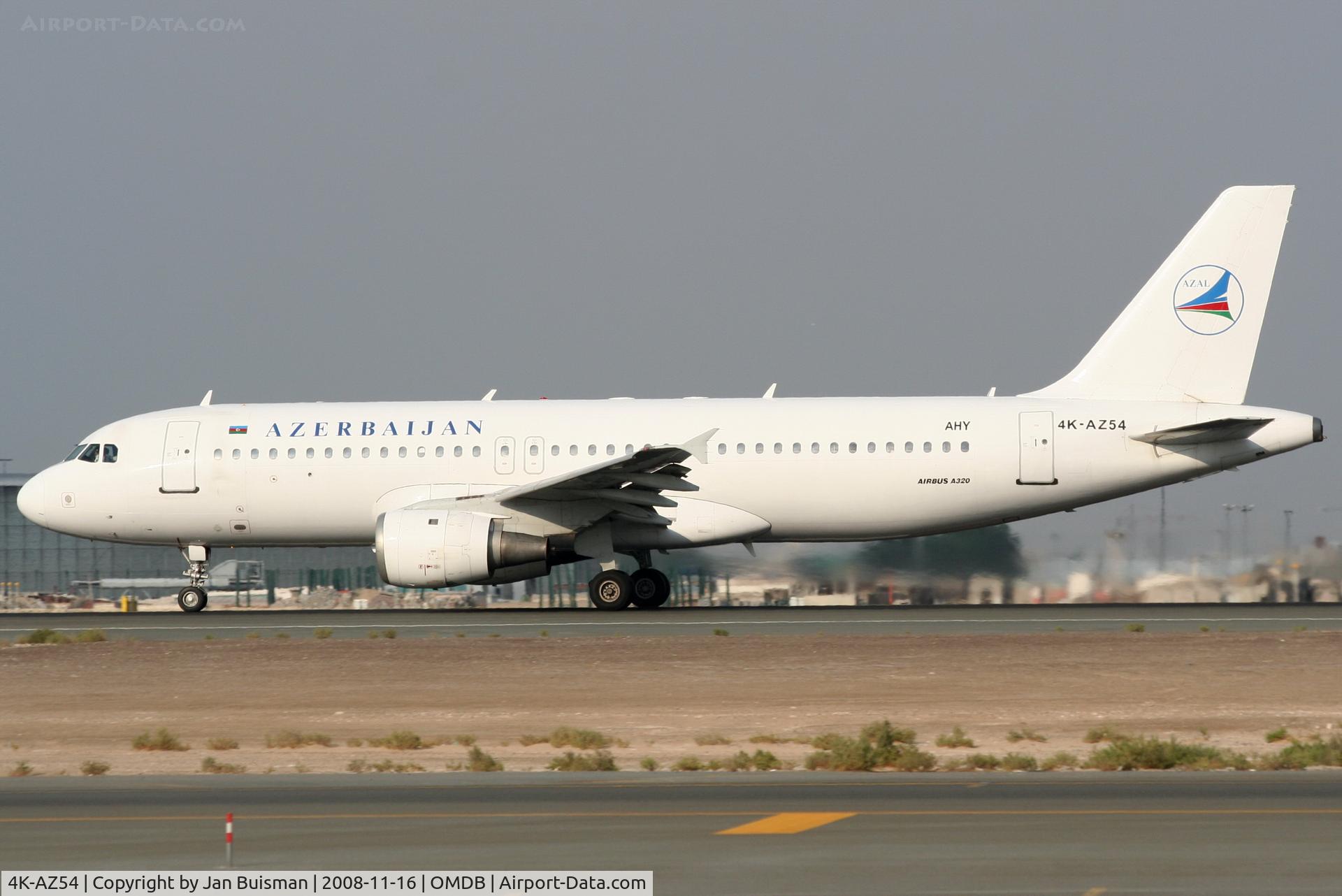 4K-AZ54, 1992 Airbus A320-211 C/N 331, Azerbaijan