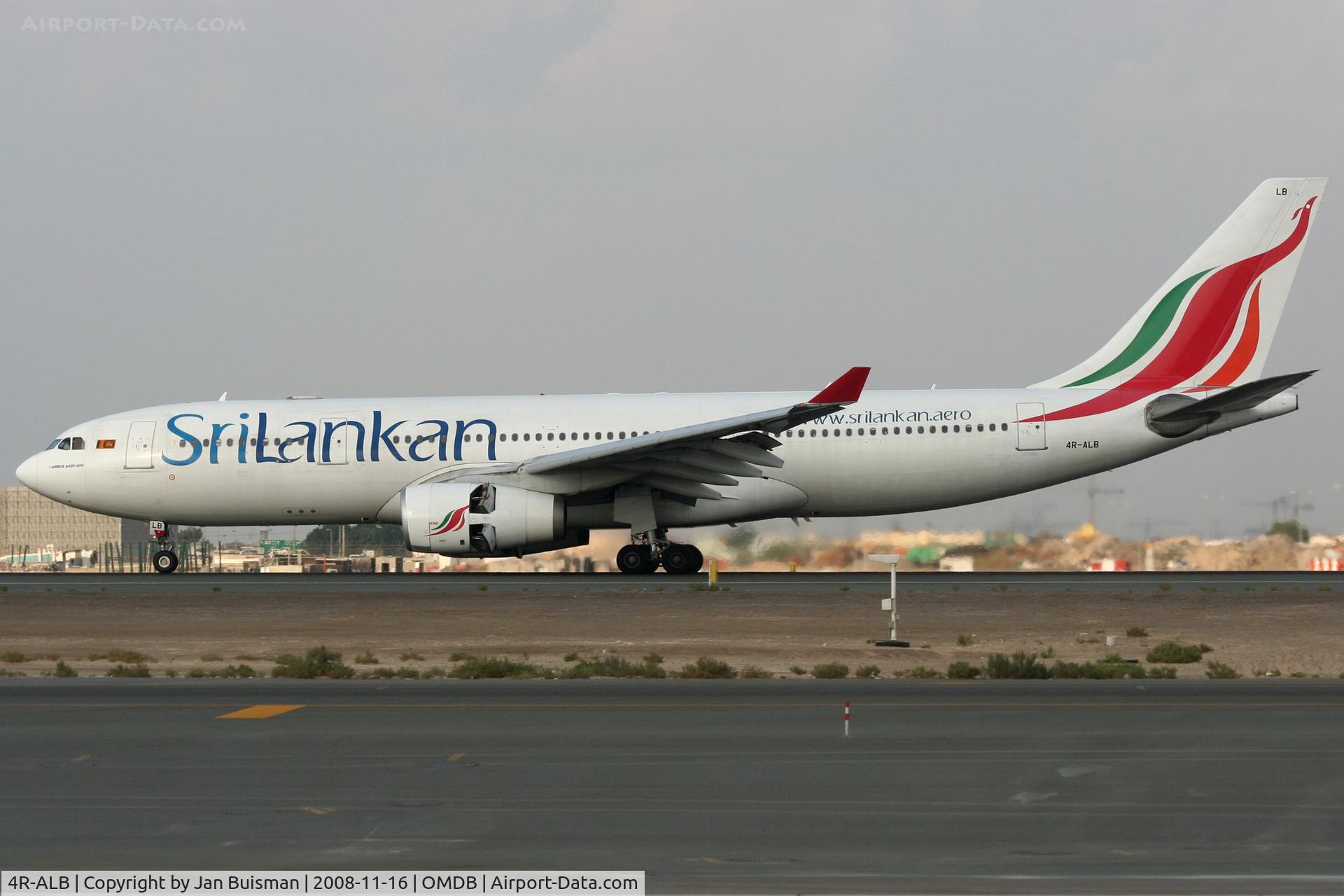 4R-ALB, 1999 Airbus A330-243 C/N 306, SriLanakan