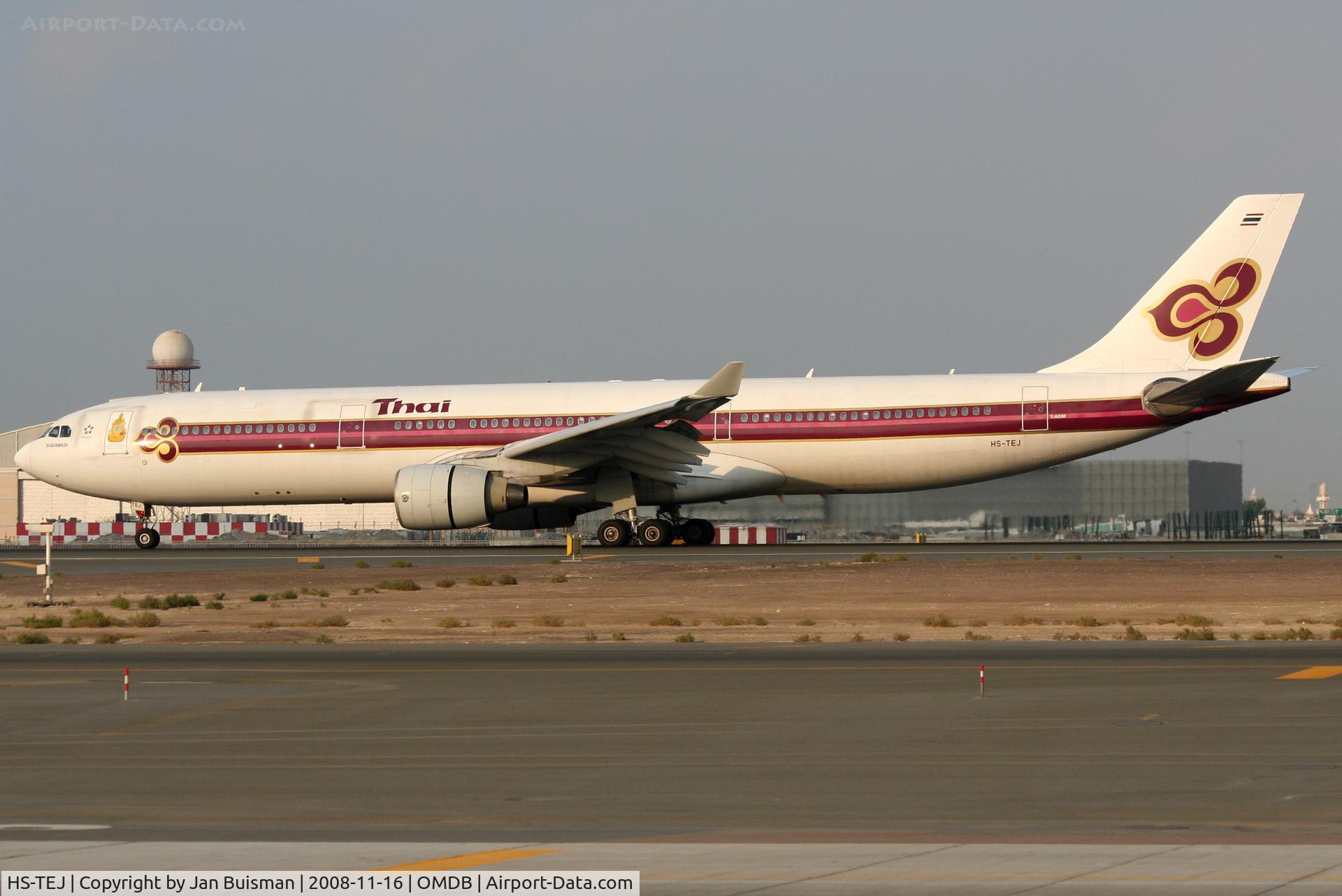 HS-TEJ, 1998 Airbus A330-322 C/N 209, Thai Airways