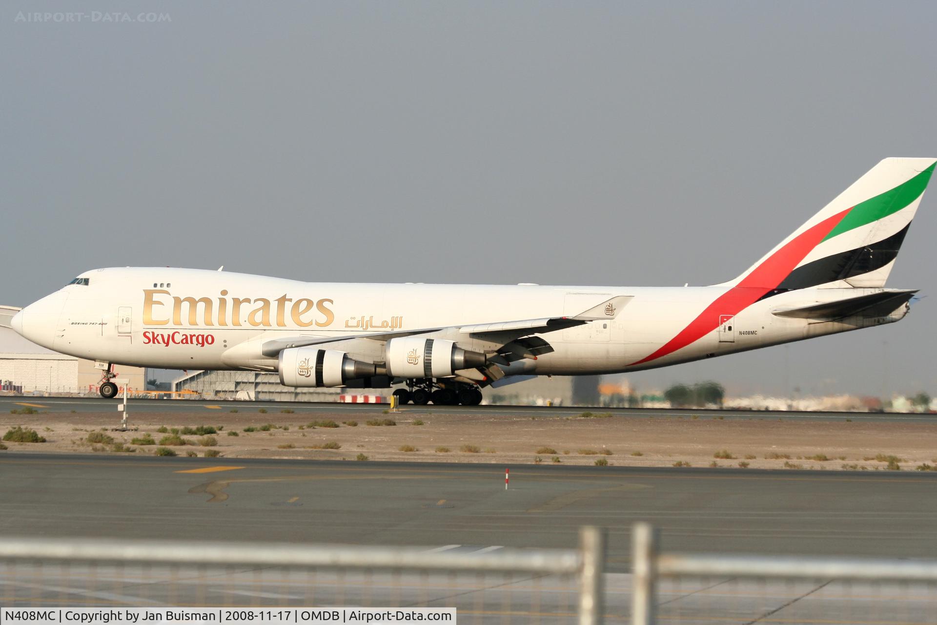N408MC, 1998 Boeing 747-47UF C/N 29261, Emirates SkyCargo