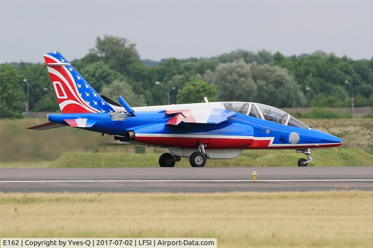 E162, Dassault-Dornier Alpha Jet E C/N E162, Dassault-Dornier Alpha Jet E (F-TERJ), Landing rwy 11, St Dizier-Robinson Air Base 113 (LFSI) Open day 2017