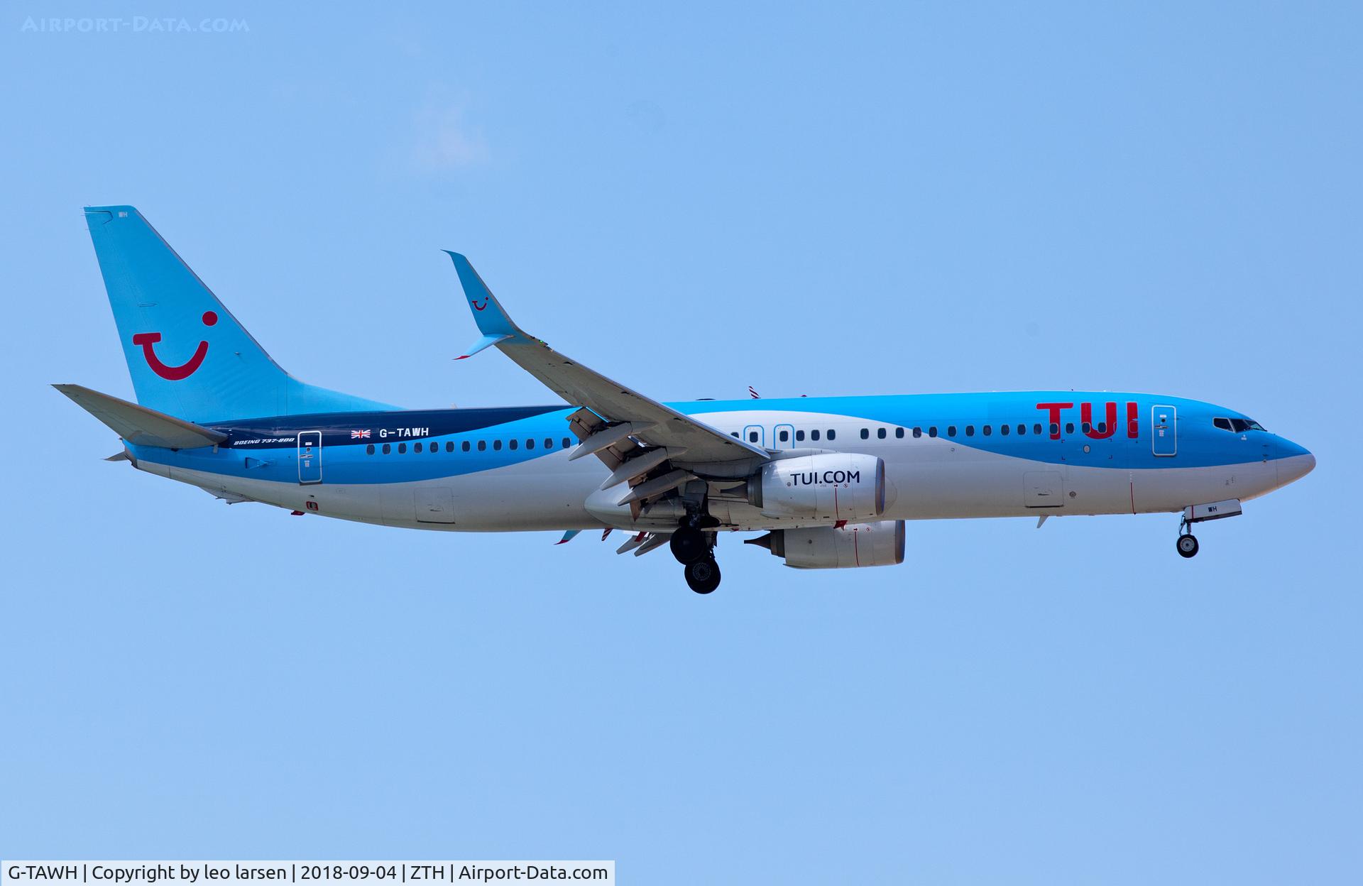 G-TAWH, 2012 Boeing 737-8K5 C/N 38107, Zakynthos 4.9.2018