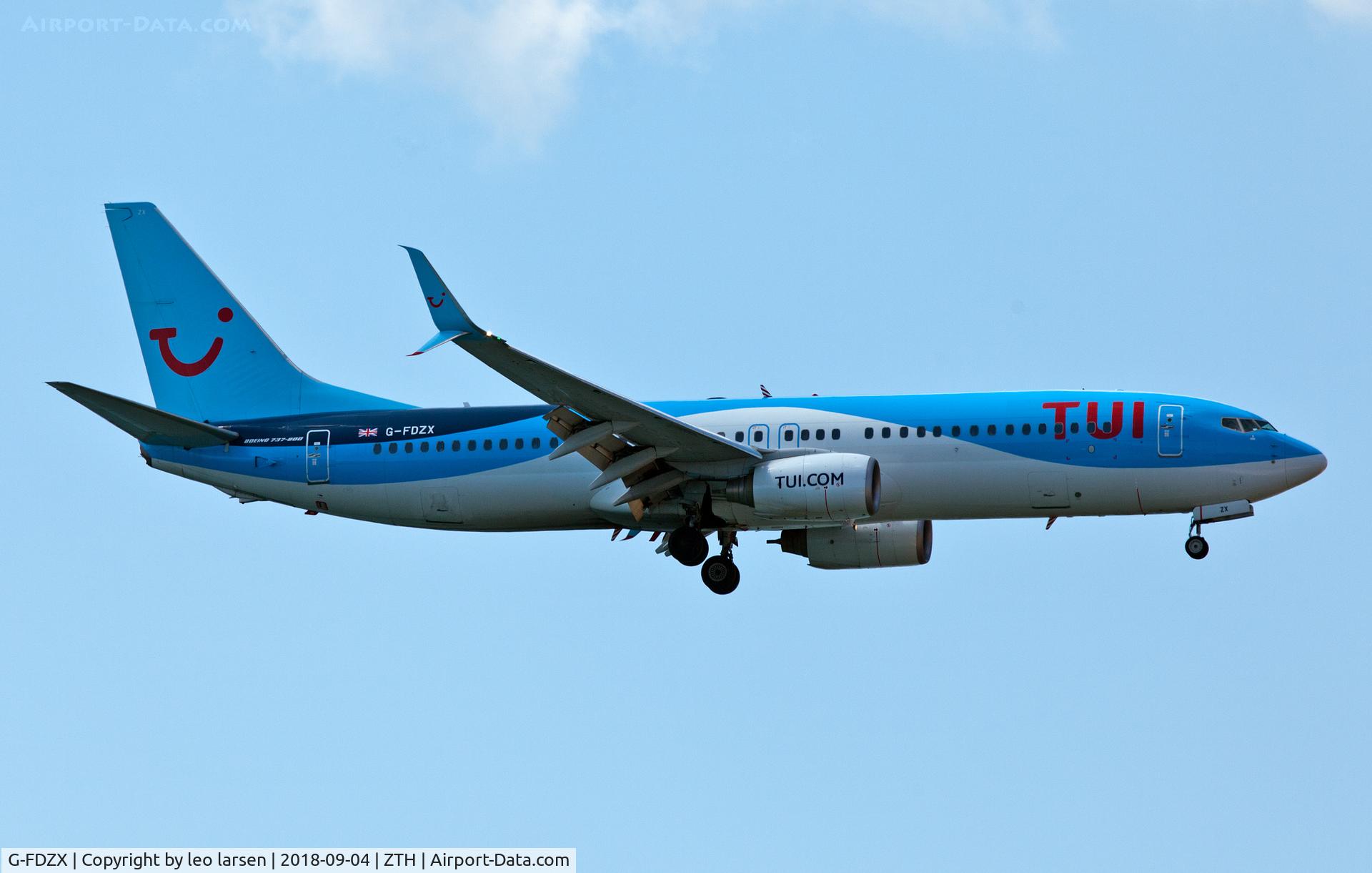 G-FDZX, 2011 Boeing 737-8K5 C/N 37258, Zakynthos 4.9.2018
