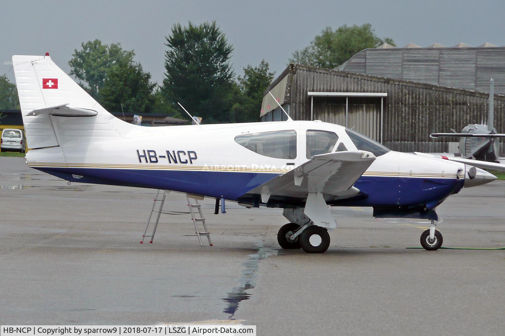 HB-NCP, 1978 Rockwll Commander 114 C/N 14374, Going to be washed.