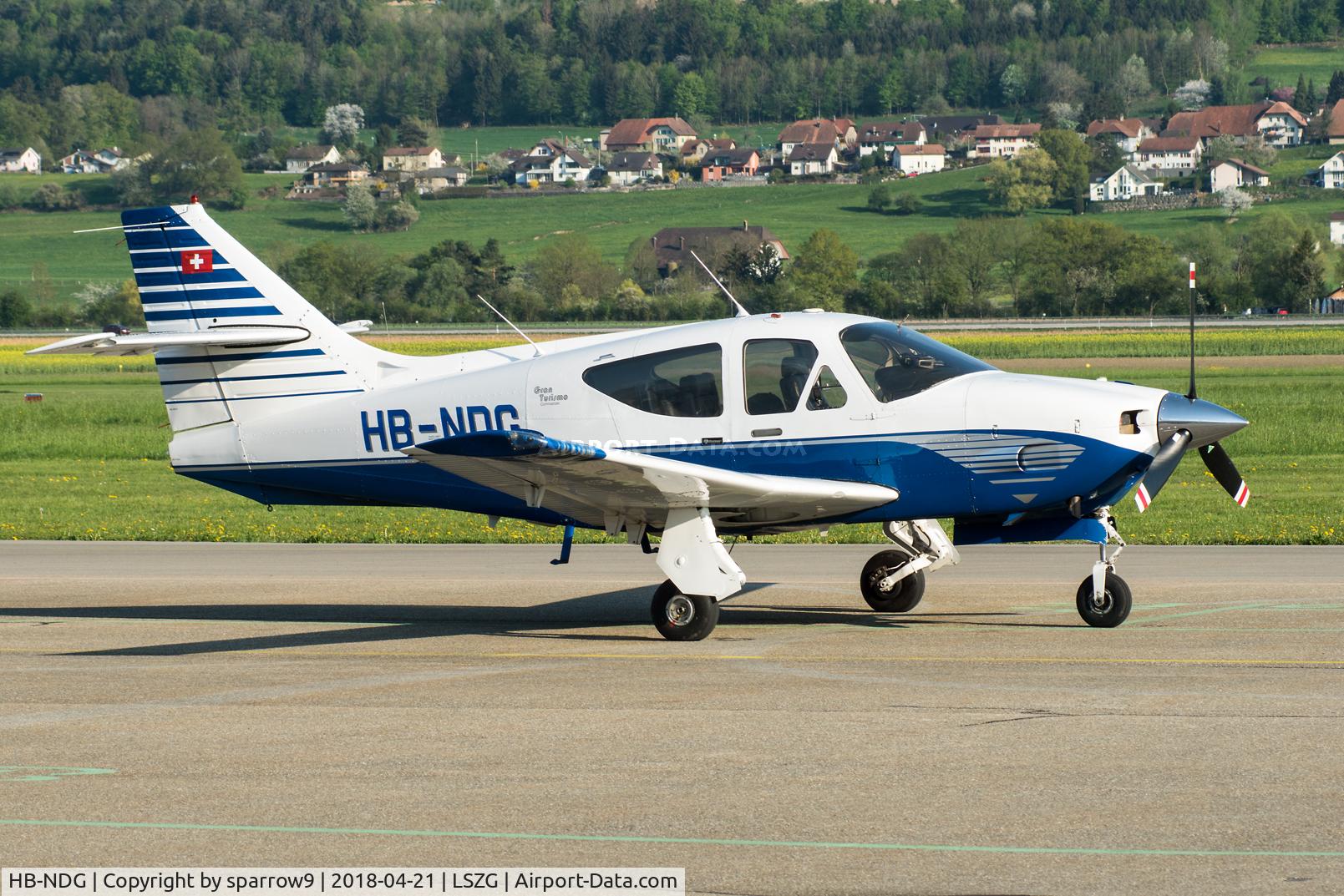HB-NDG, 1979 Rockwell International 114A Commander C/N 14512, At Grenchen