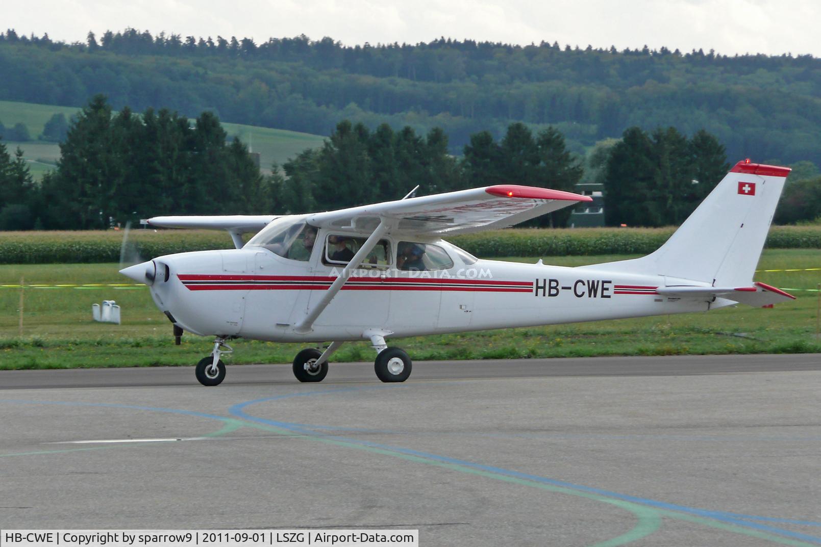 HB-CWE, 1972 Cessna F172L C/N 172-0829, At Grenchen