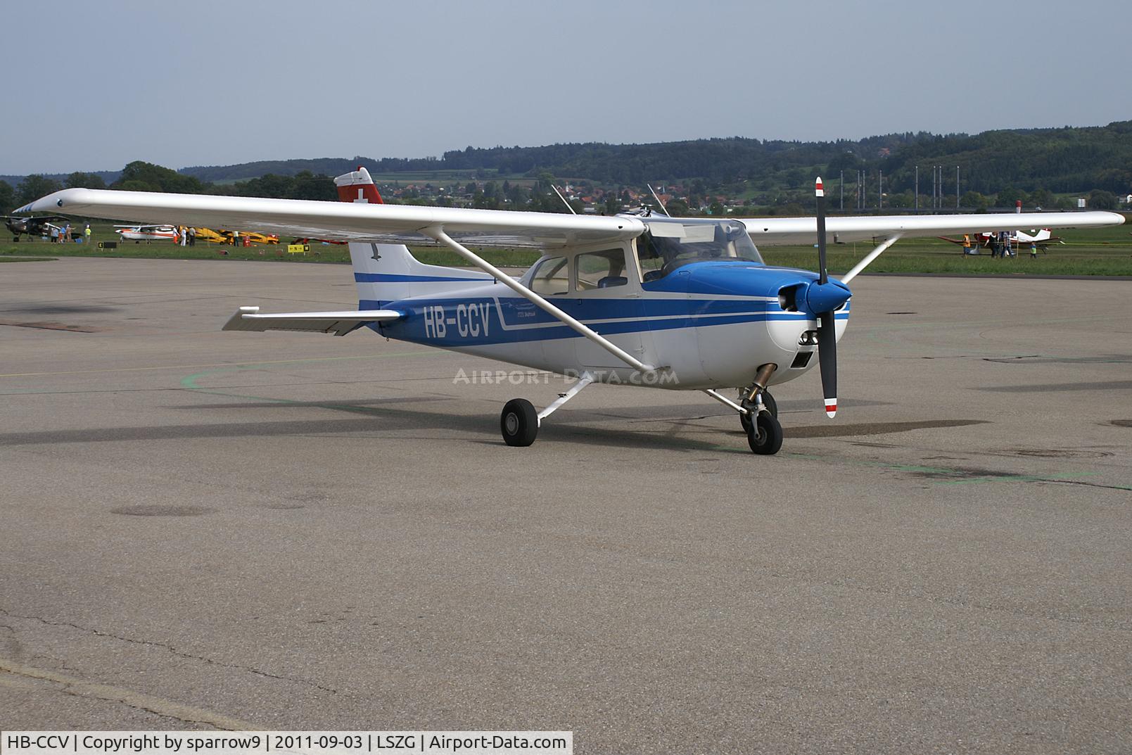 HB-CCV, 1976 Cessna F172M Skyhawk C/N F17201476, At Grenchen