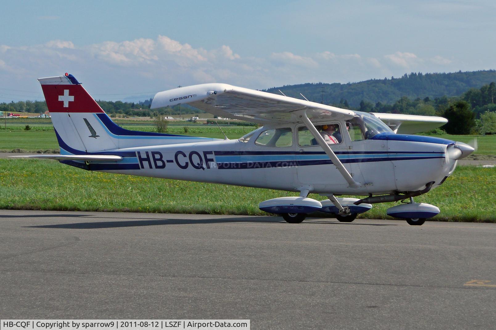 HB-CQF, 1973 Cessna 172M C/N 17261782, Birrfeld