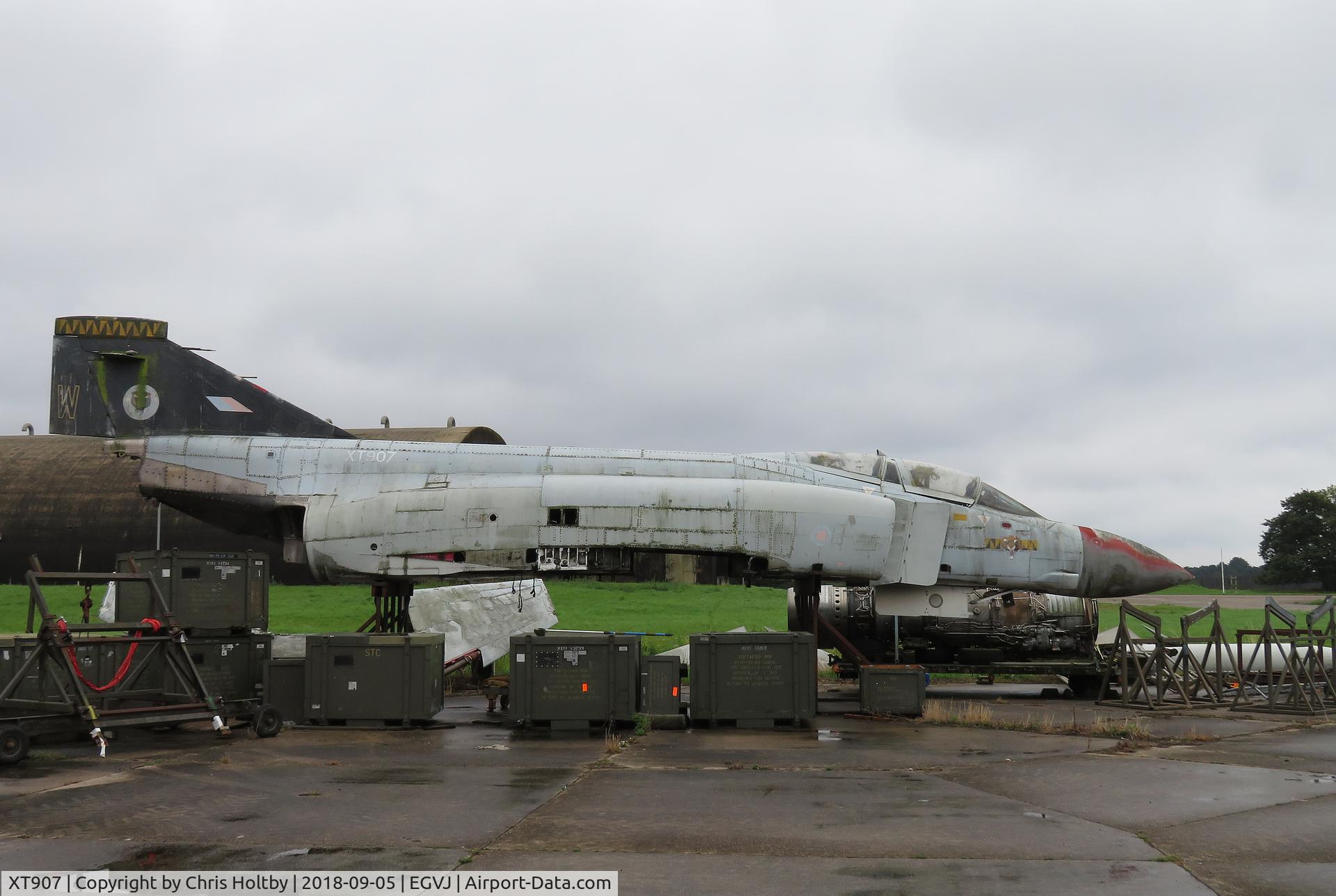 XT907, 1968 McDonnell Douglas Phantom FGR2 C/N 2665, Sadly falling apart at ex-RAF Bentwaters, Suffolk