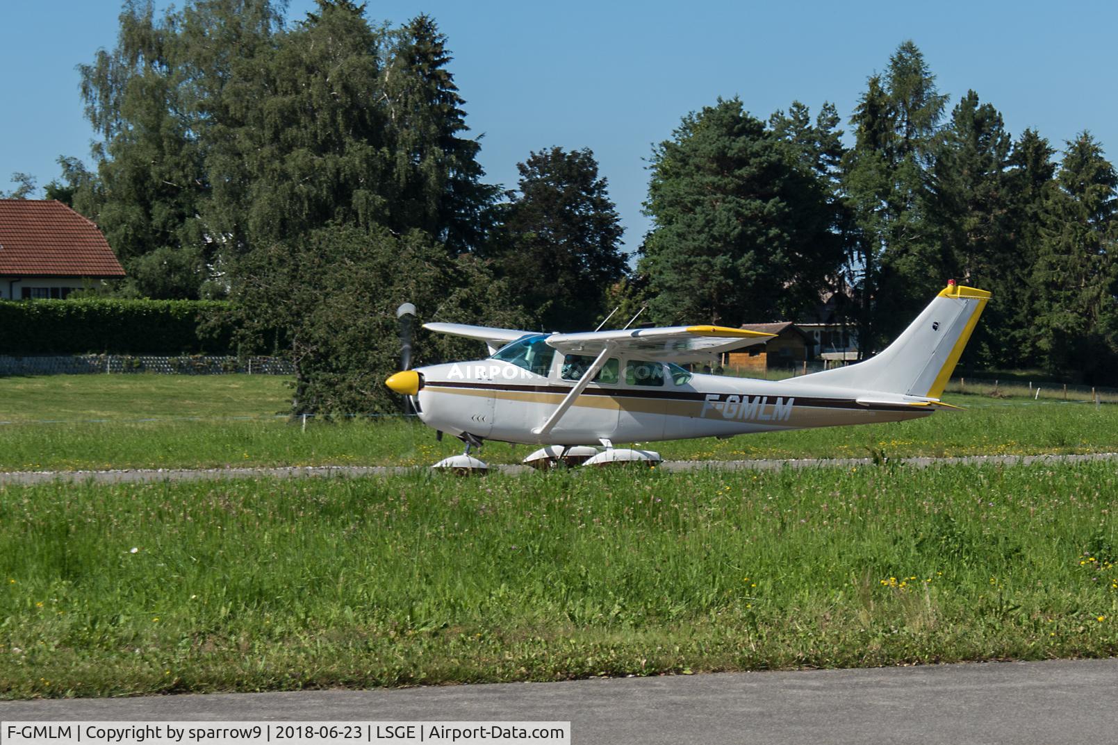 F-GMLM, 1963 Cessna 182F Skylane C/N 18254683, RIO Ecuvillens