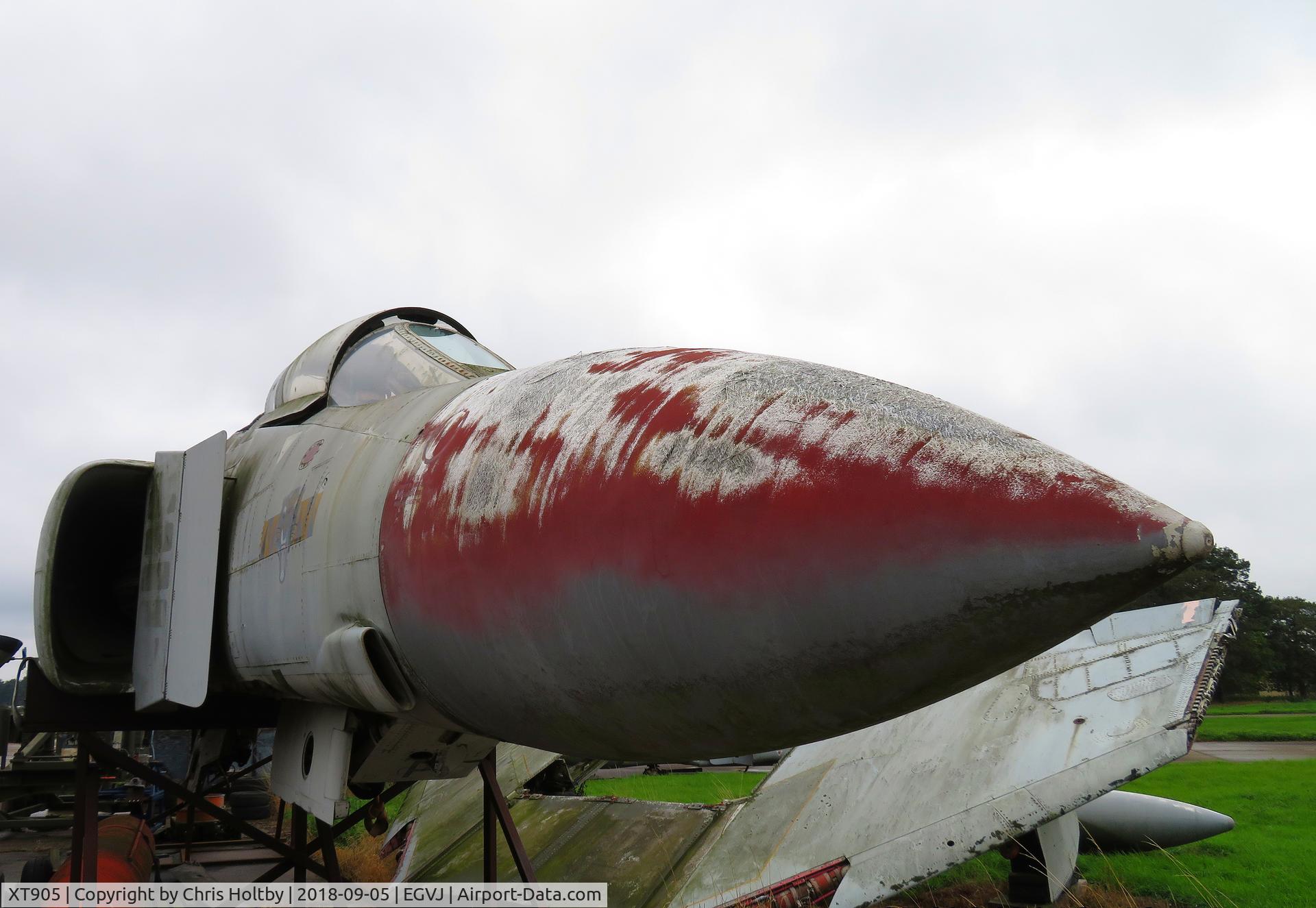 XT905, 1968 McDonnell Douglas Phantom FGR2 C/N 2636/0015, Stored outside & not wearing well.