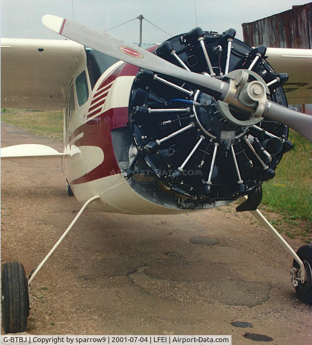 G-BTBJ, 1952 Cessna 190B C/N 16046, Engine-problems abroad?