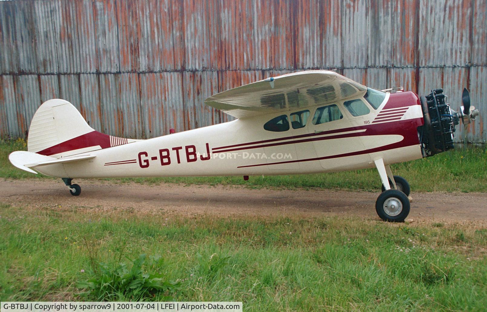 G-BTBJ, 1952 Cessna 190B C/N 16046, Engine-problems abroad?