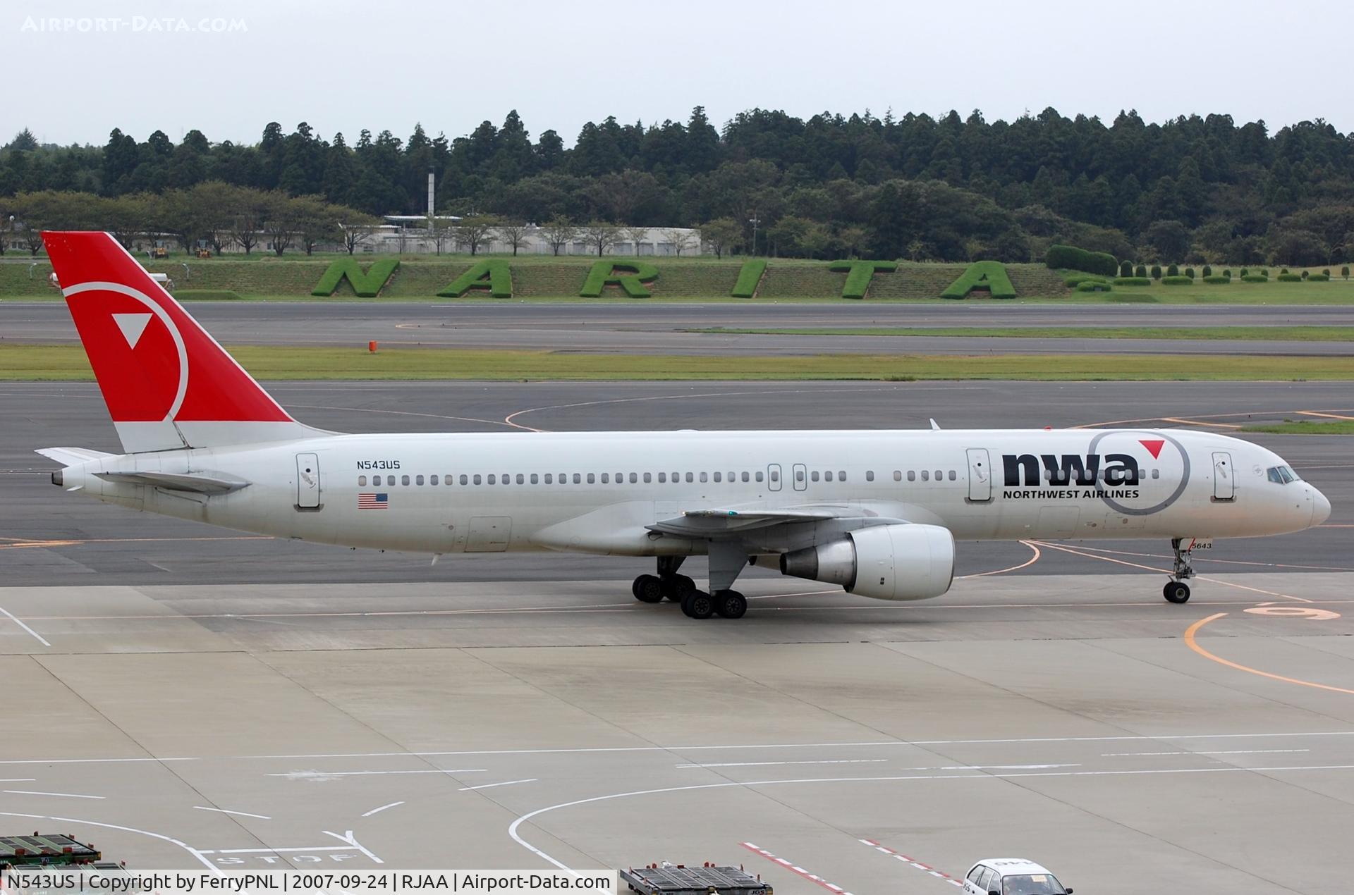 N543US, 1996 Boeing 757-251 C/N 26490, NWA B752 in ...
