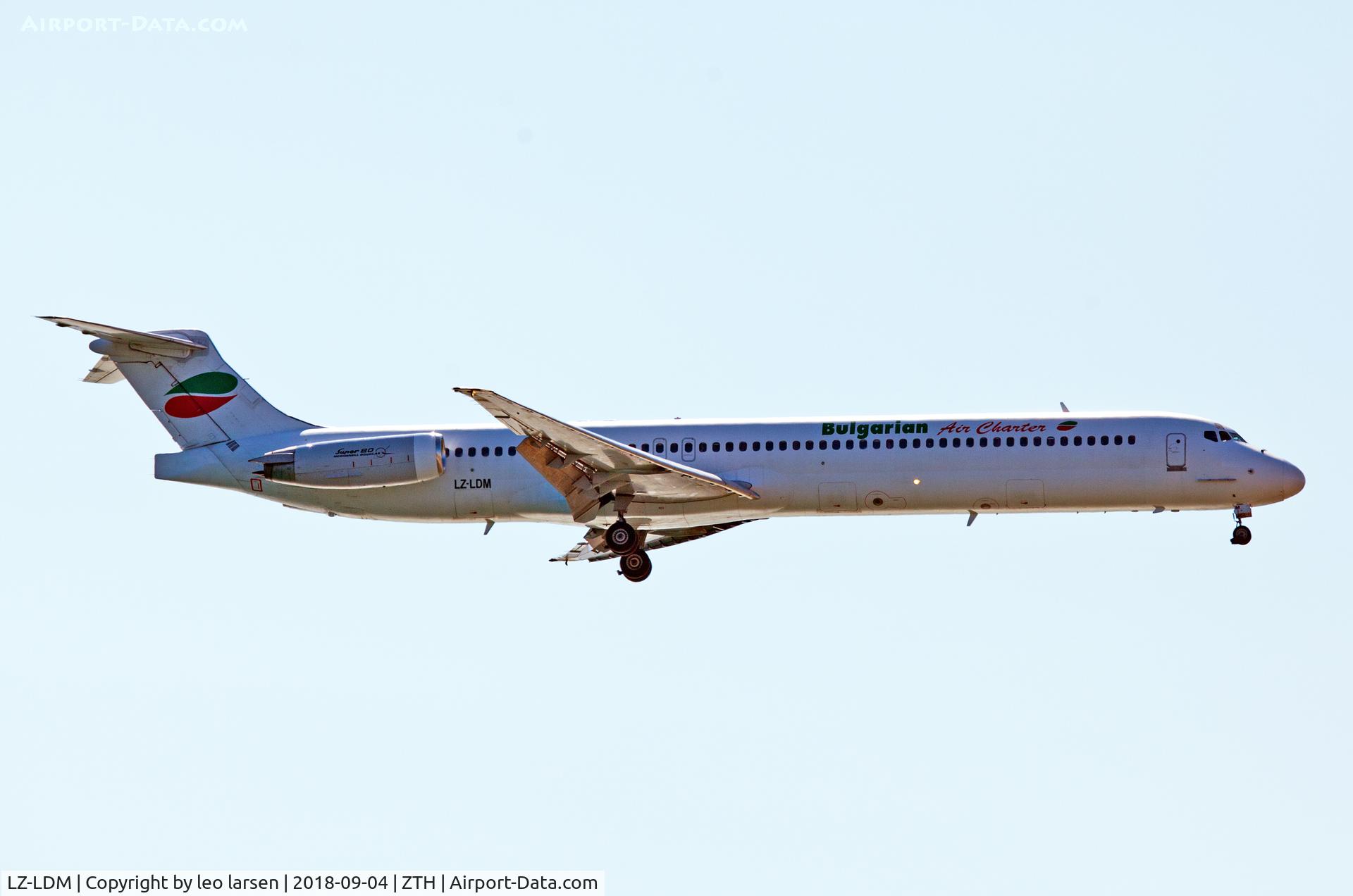 LZ-LDM, 1994 McDonnell Douglas MD-82 (DC-9-82) C/N 53228/2104, Zakynthos 4.9.2018