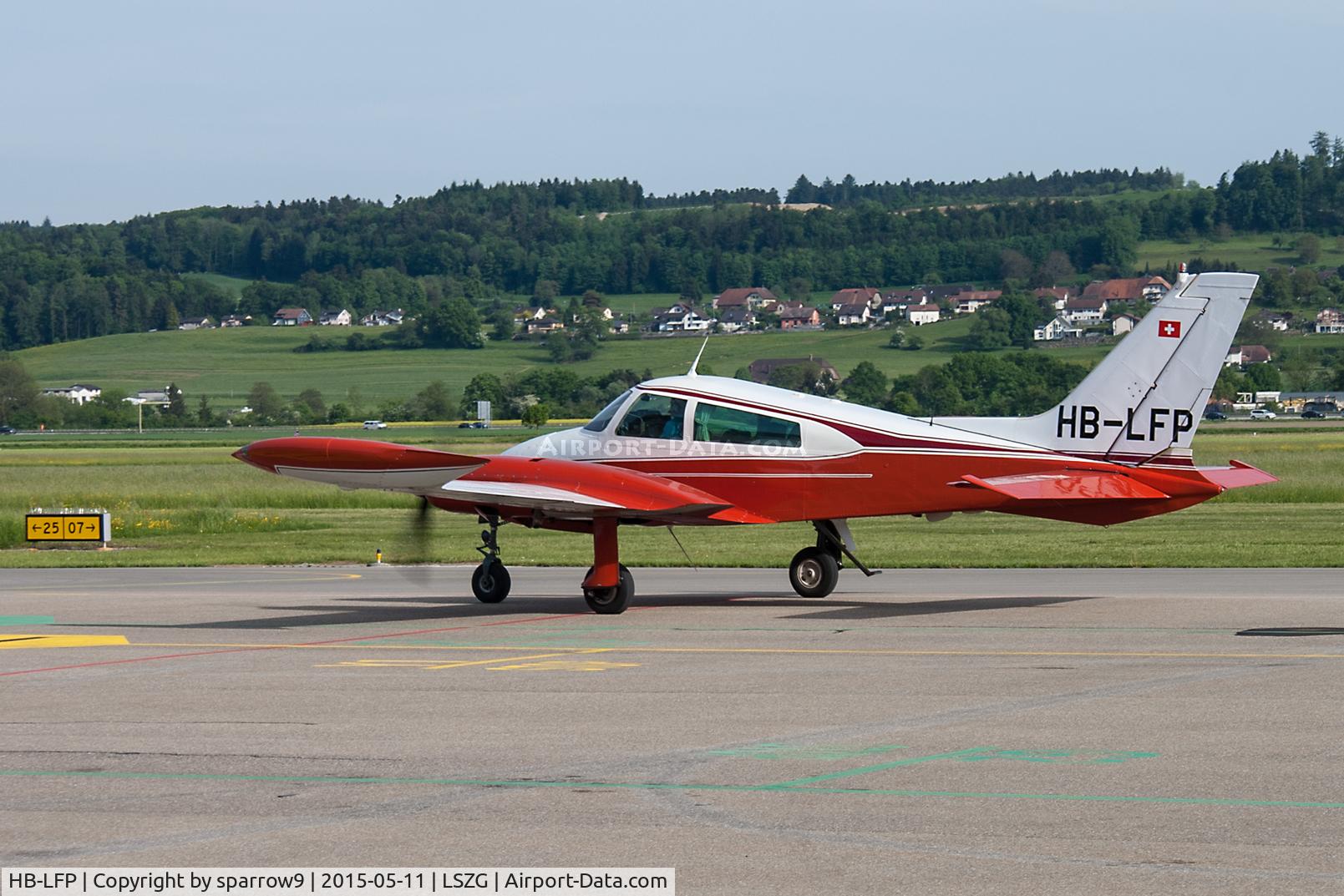 HB-LFP, 1969 Cessna 310P C/N 310P0207, At Grenchen