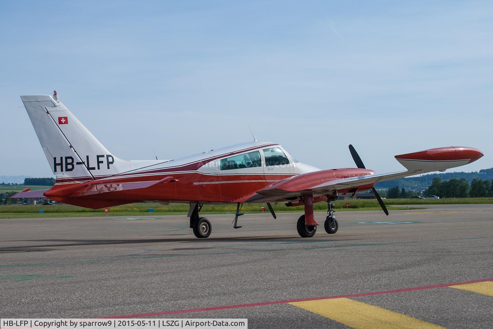 HB-LFP, 1969 Cessna 310P C/N 310P0207, At Grenchen