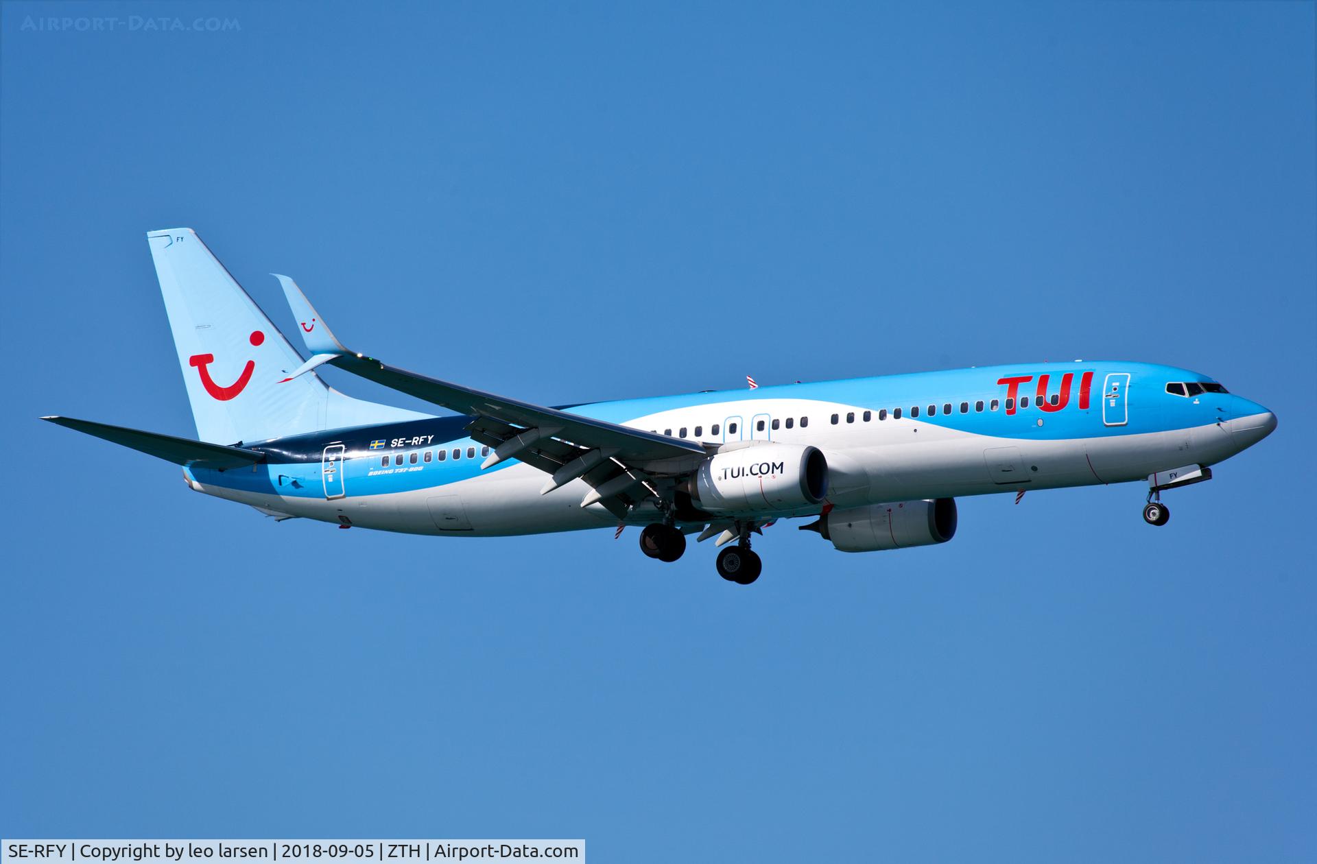 SE-RFY, 2014 Boeing 737-8K5 C/N 44272, Zakynthos 5.9.2018