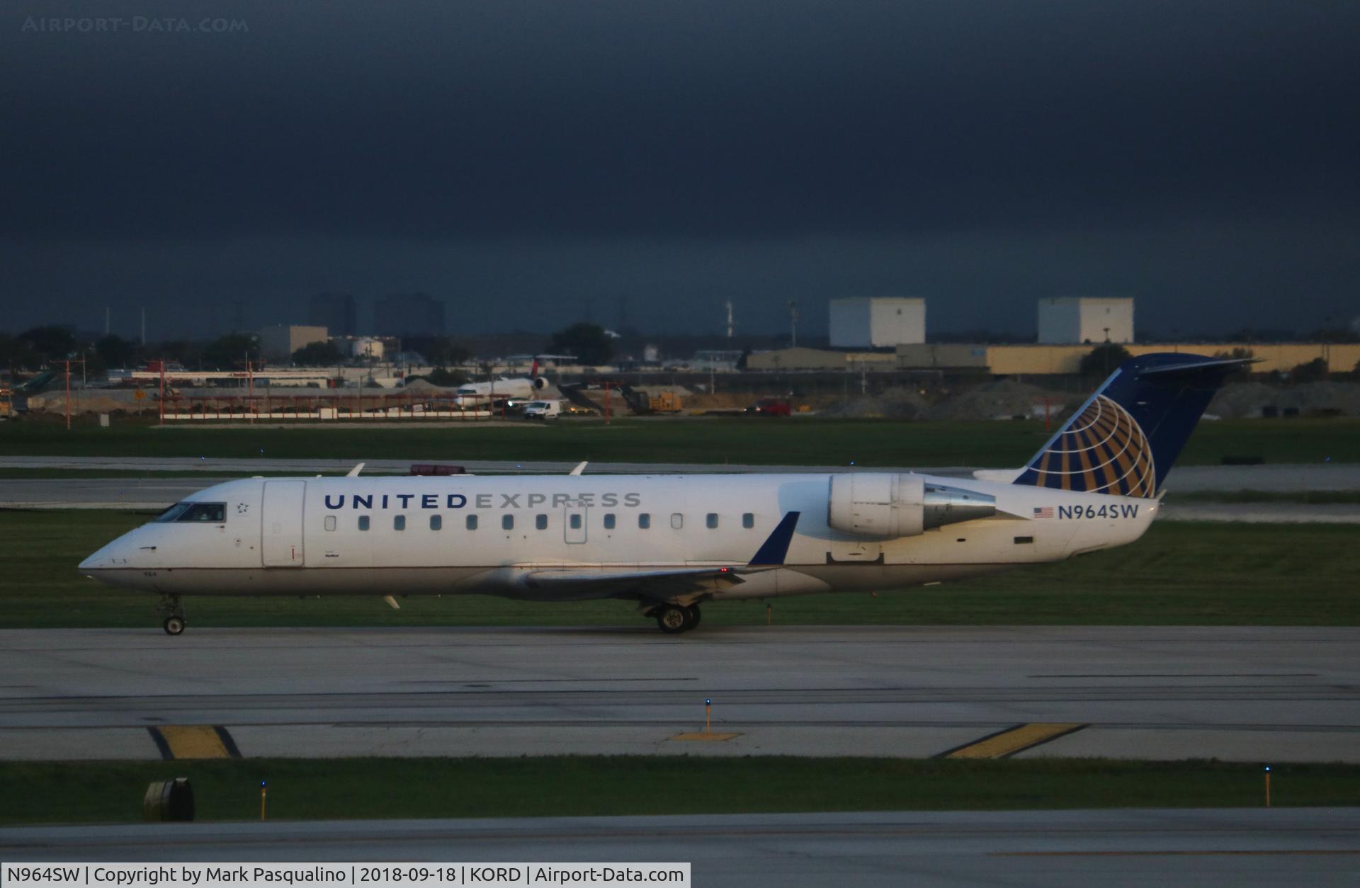 N964SW, 2003 Bombardier CRJ-200ER (CL-600-2B19) C/N 7868, CL-600-2B19