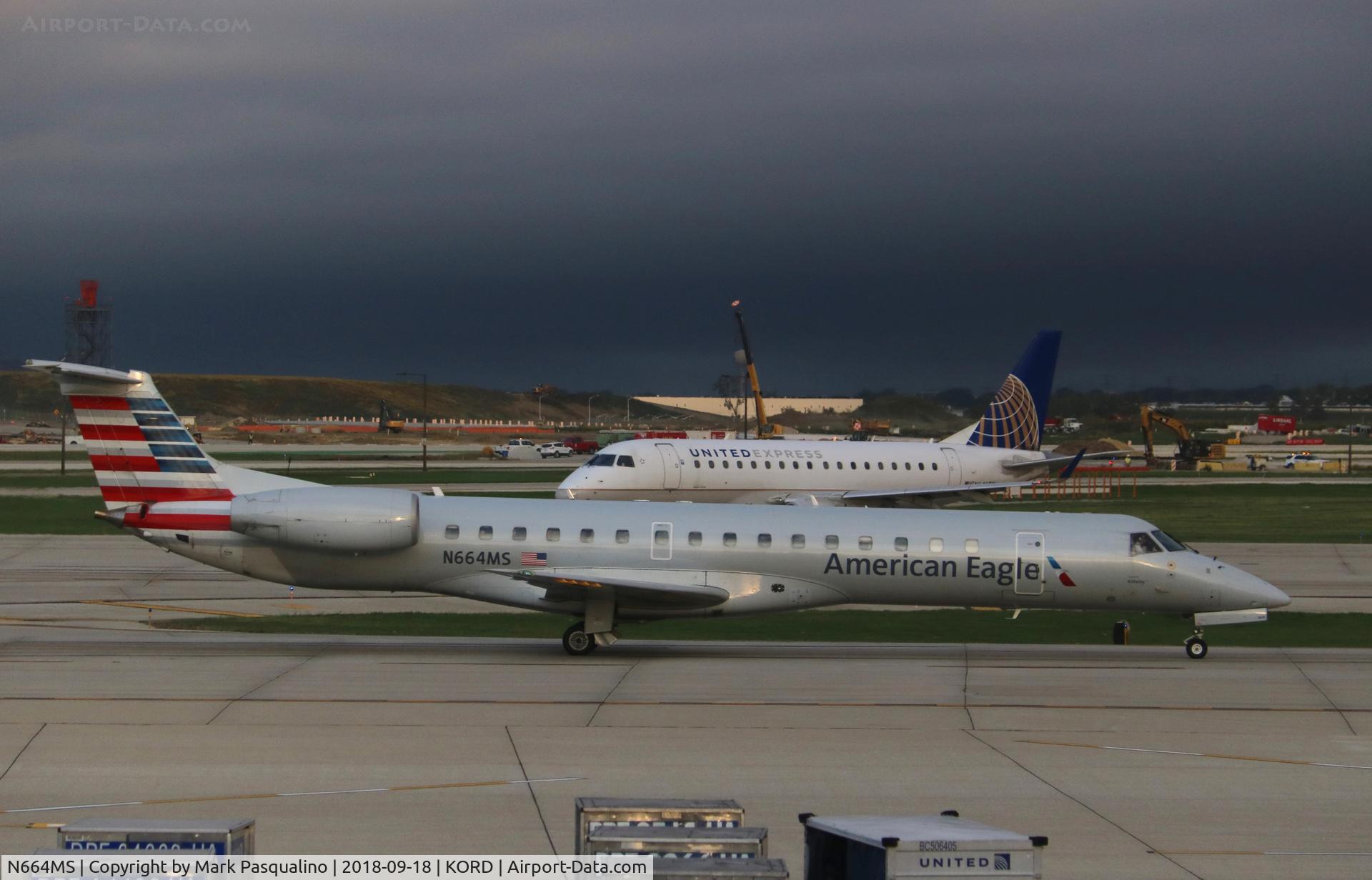 N664MS, 2004 Embraer ERJ-145LR (EMB-145LR) C/N 145779, ERJ 145LR