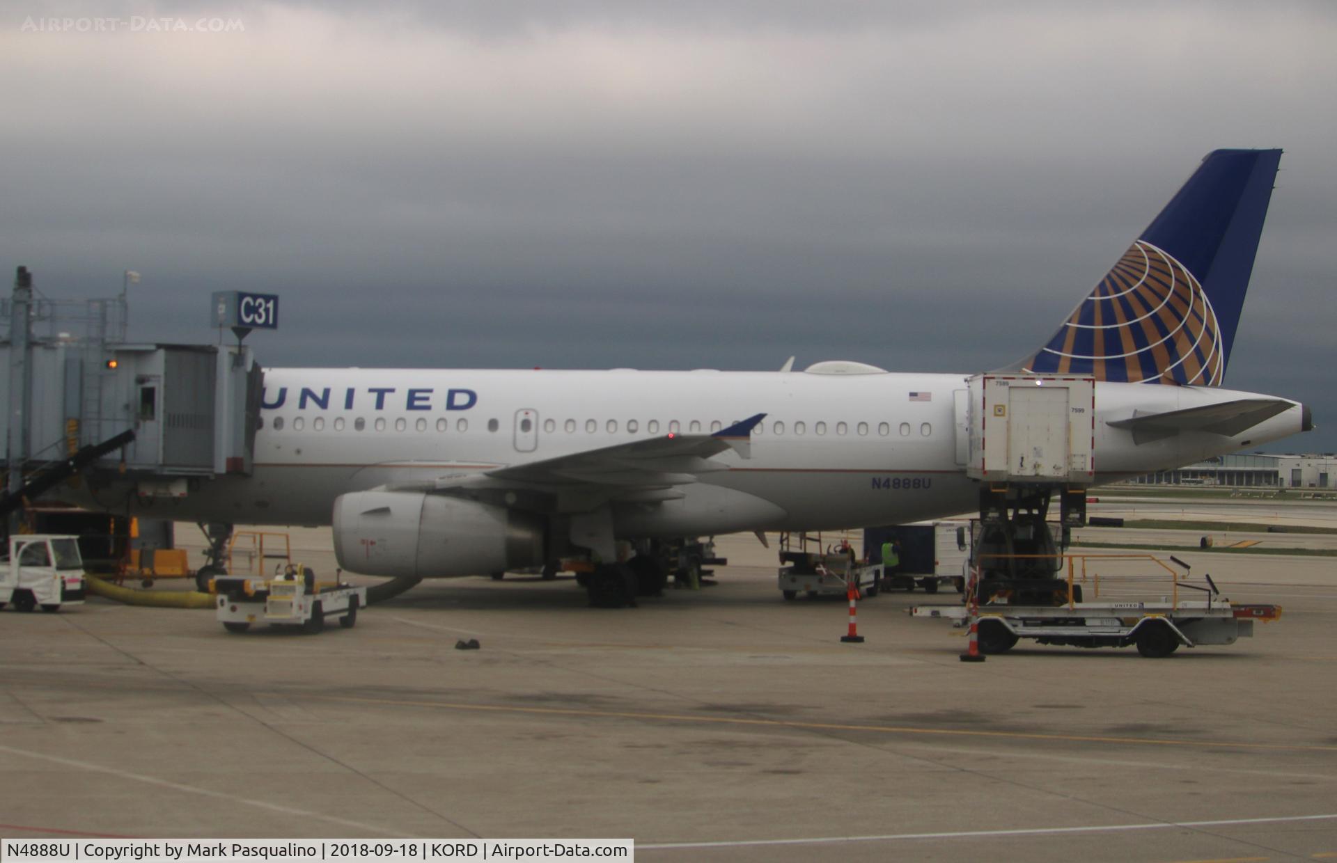 N4888U, 2007 Airbus A319-132 C/N 3258, Airbus A319-132