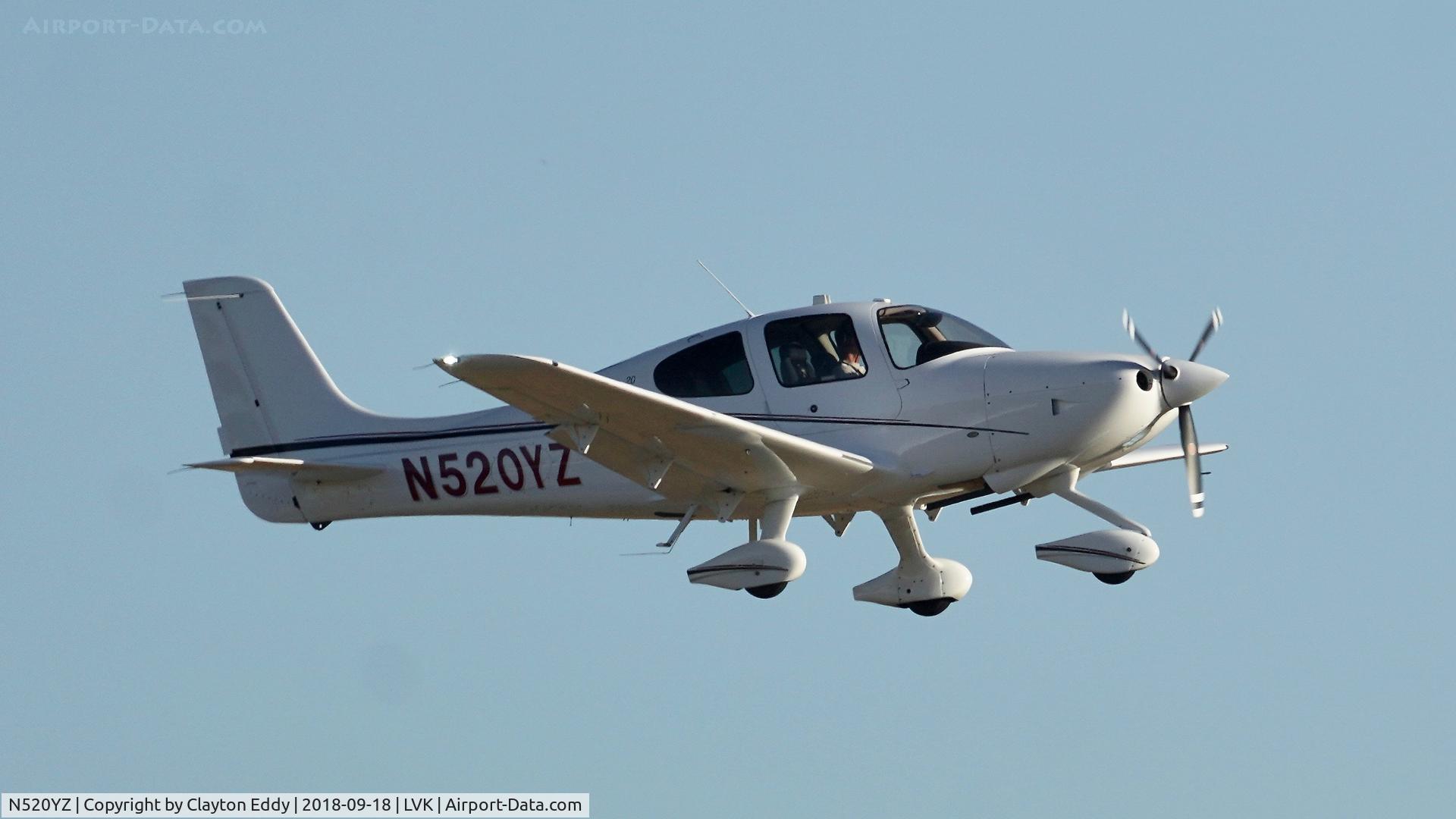 N520YZ, 2015 Cirrus SR20 C/N 2279, Livermore Airport California 2019.
