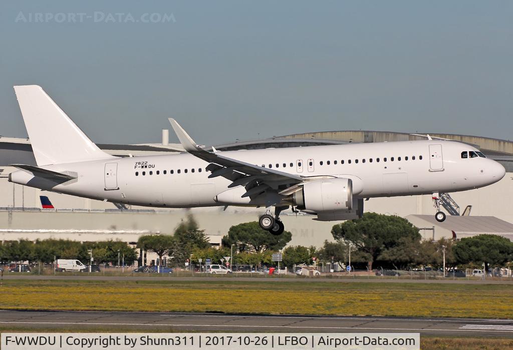 F-WWDU, 2017 Airbus A320-251N C/N 7822, C/n 7822 - For Vistara Airlines