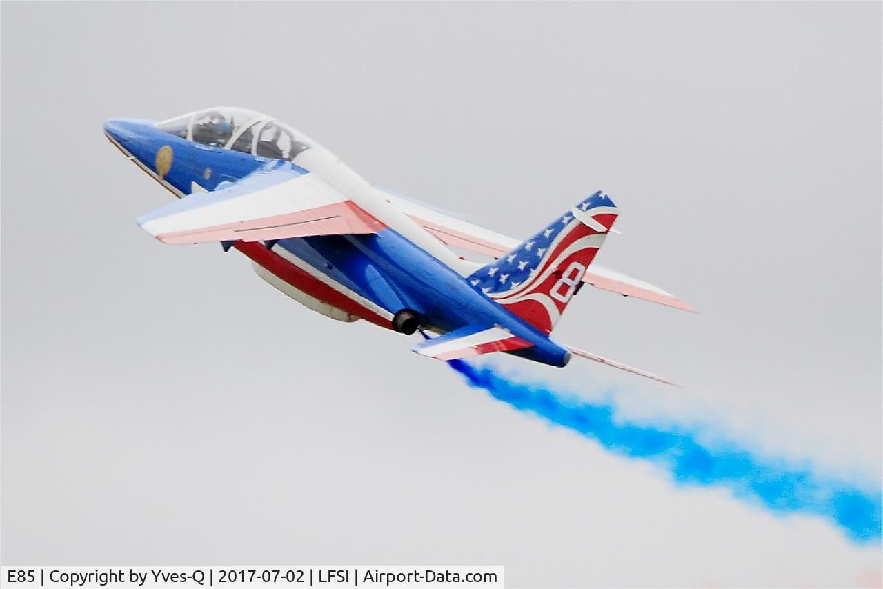 E85, Dassault-Dornier Alpha Jet E C/N E85, Dassault-Dornier Alpha Jet E (F-UGFF), Athos 08 of Patrouille de France 2017, On display, St Dizier-Robinson Air Base 113 (LFSI) Open day 2017