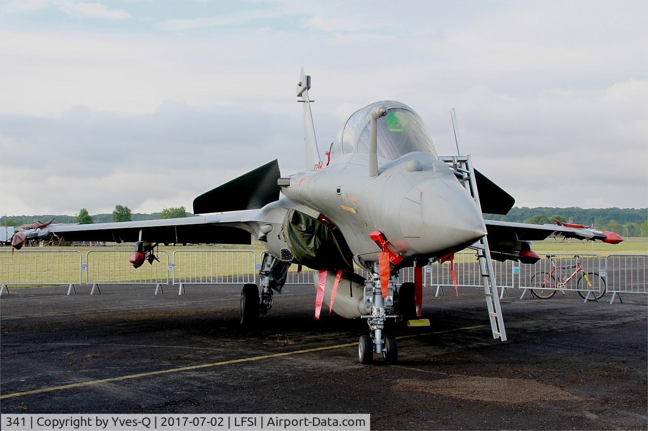 341, Dassault Rafale B C/N 341, Dassault Rafale B, Static display, St Dizier-Robinson Air Base 113 (LFSI) Open day 2017