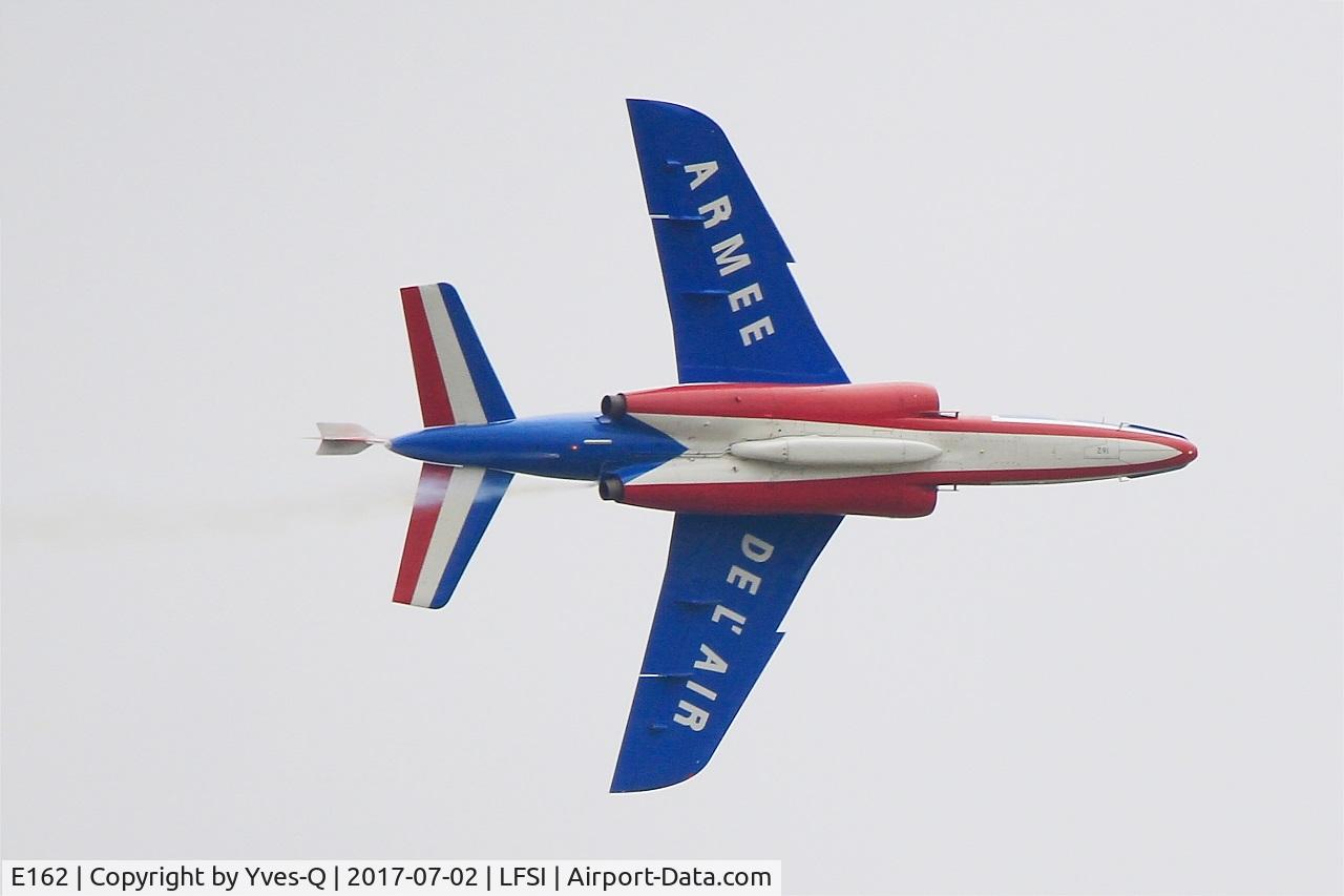 E162, Dassault-Dornier Alpha Jet E C/N E162, Dassault-Dornier Alpha Jet E (F-TERJ), Athos 4 of Patrouille de France 2017, On display,  St Dizier-Robinson Air Base 113 (LFSI)