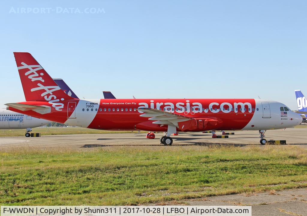 F-WWDN, 2017 Airbus A320-251N C/N 7950, C/n 7950 - To be 9M-AGJ