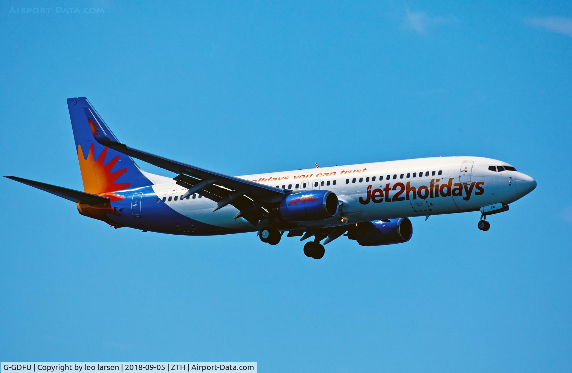G-GDFU, 2001 Boeing 737-8K5 C/N 30416, Zakynthos 5.9.2018