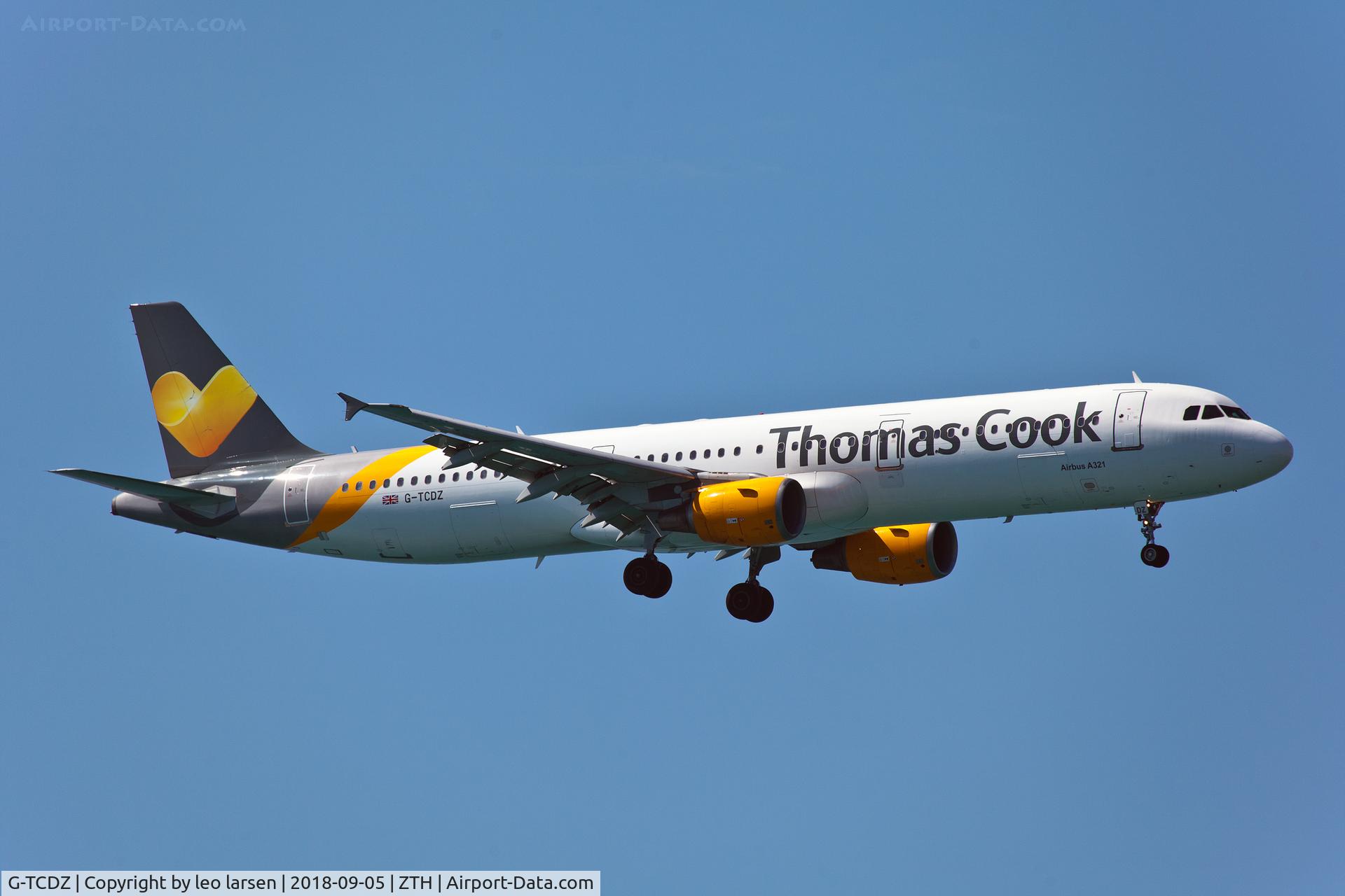 G-TCDZ, 1999 Airbus A321-211 C/N 1006, Zakynthos Greece 5.9.2018