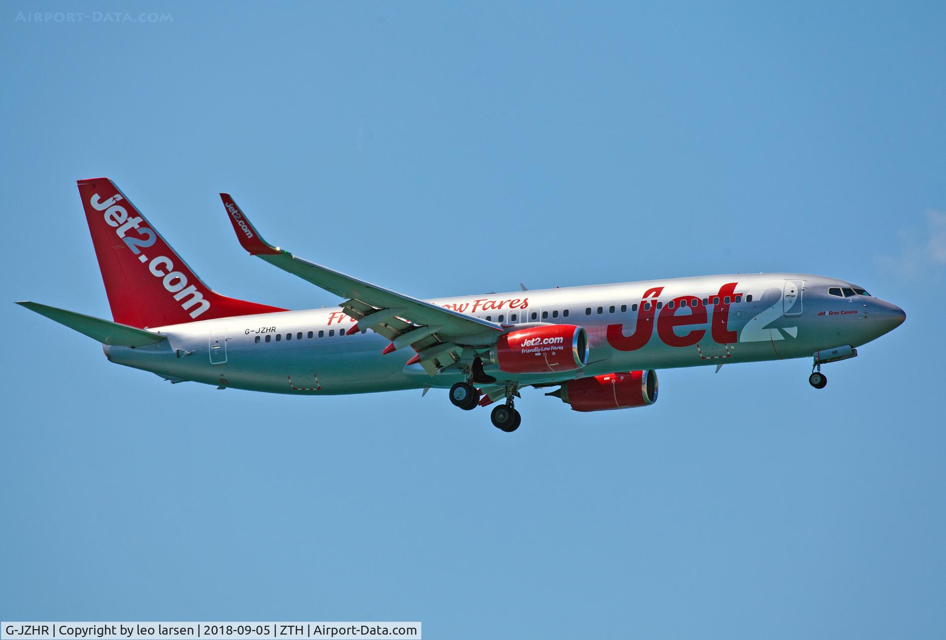G-JZHR, 2016 Boeing 737-8MG C/N 63148, Zakynthos 5.9.2018