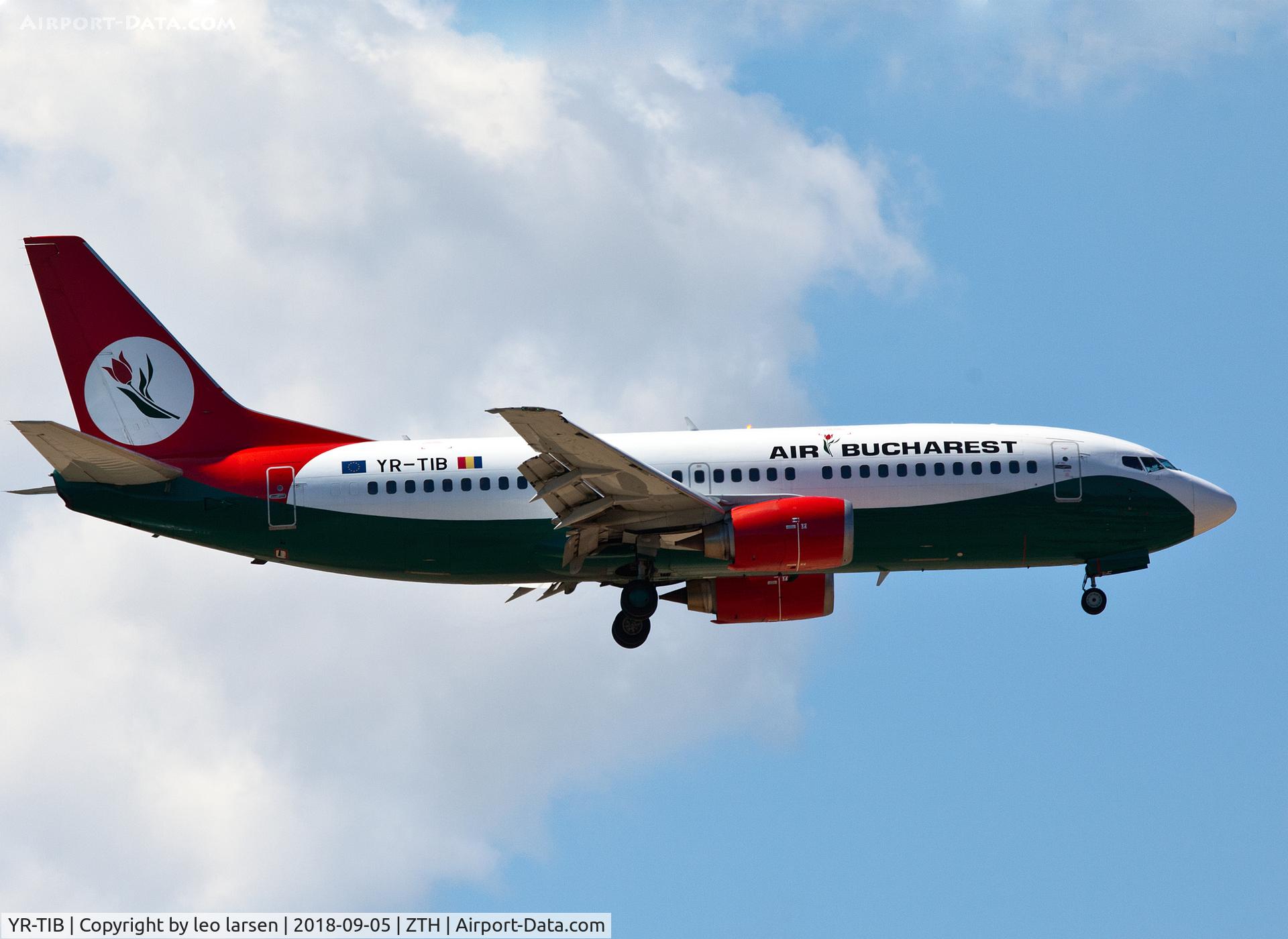 YR-TIB, 1995 Boeing 737-3L9 C/N 27924, Zakynthos 5.9.2018