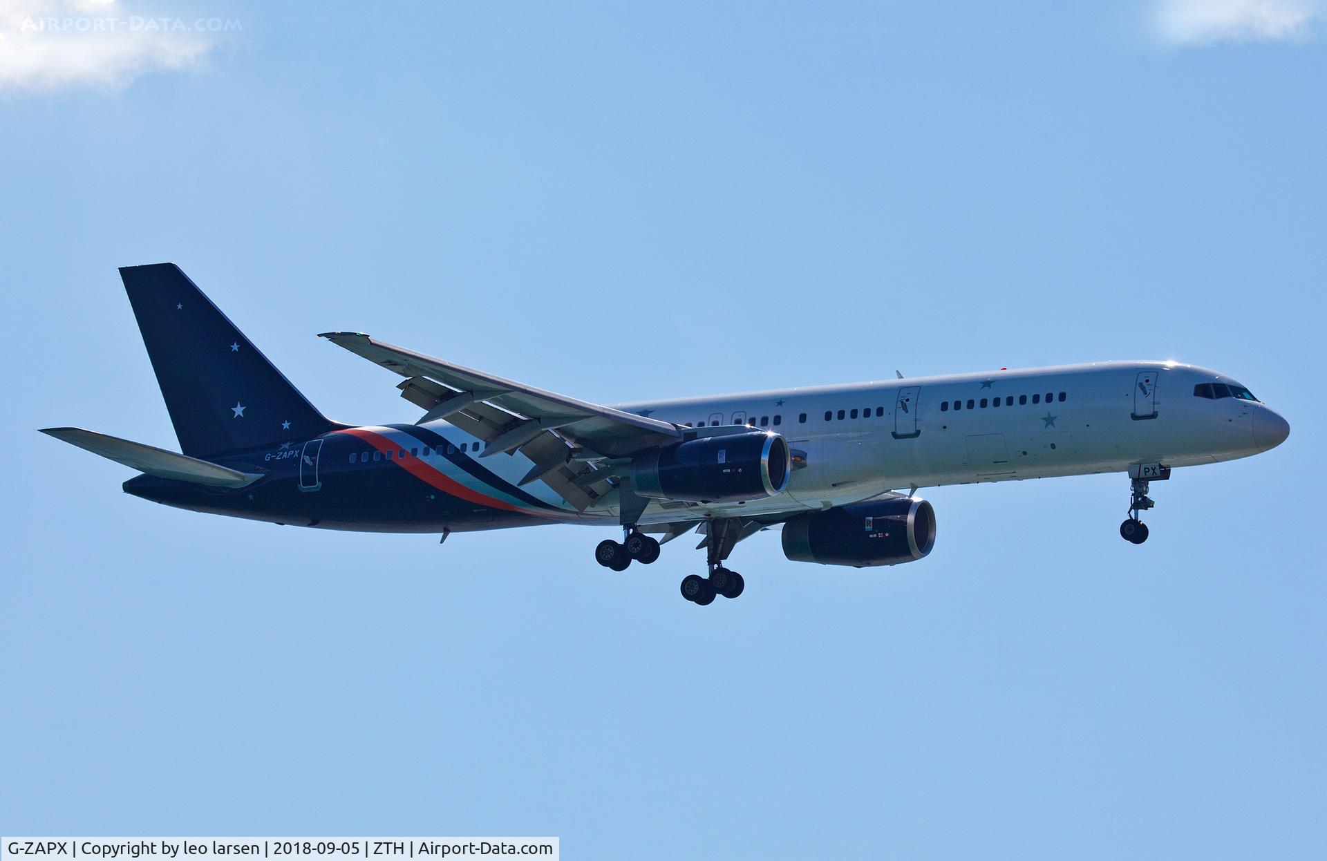 G-ZAPX, 2000 Boeing 757-256 C/N 29309, Zakynthos 5.9.2018