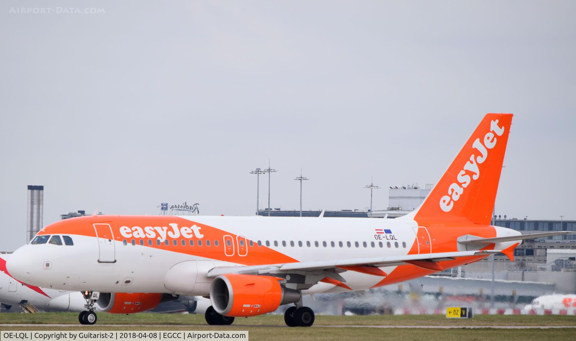OE-LQL, 2009 Airbus A319-111 C/N 3774, At Manchester