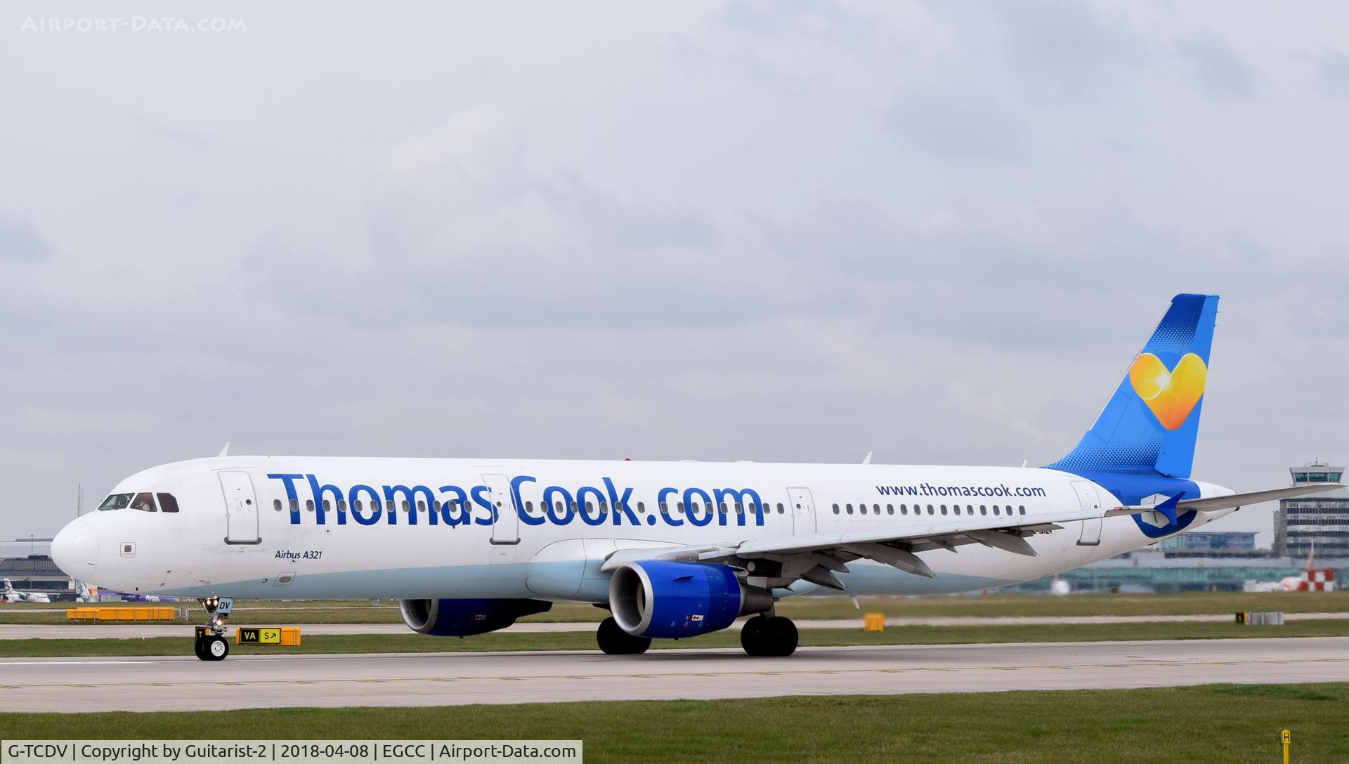 G-TCDV, 2003 Airbus A321-211 C/N 1972, At Manchester