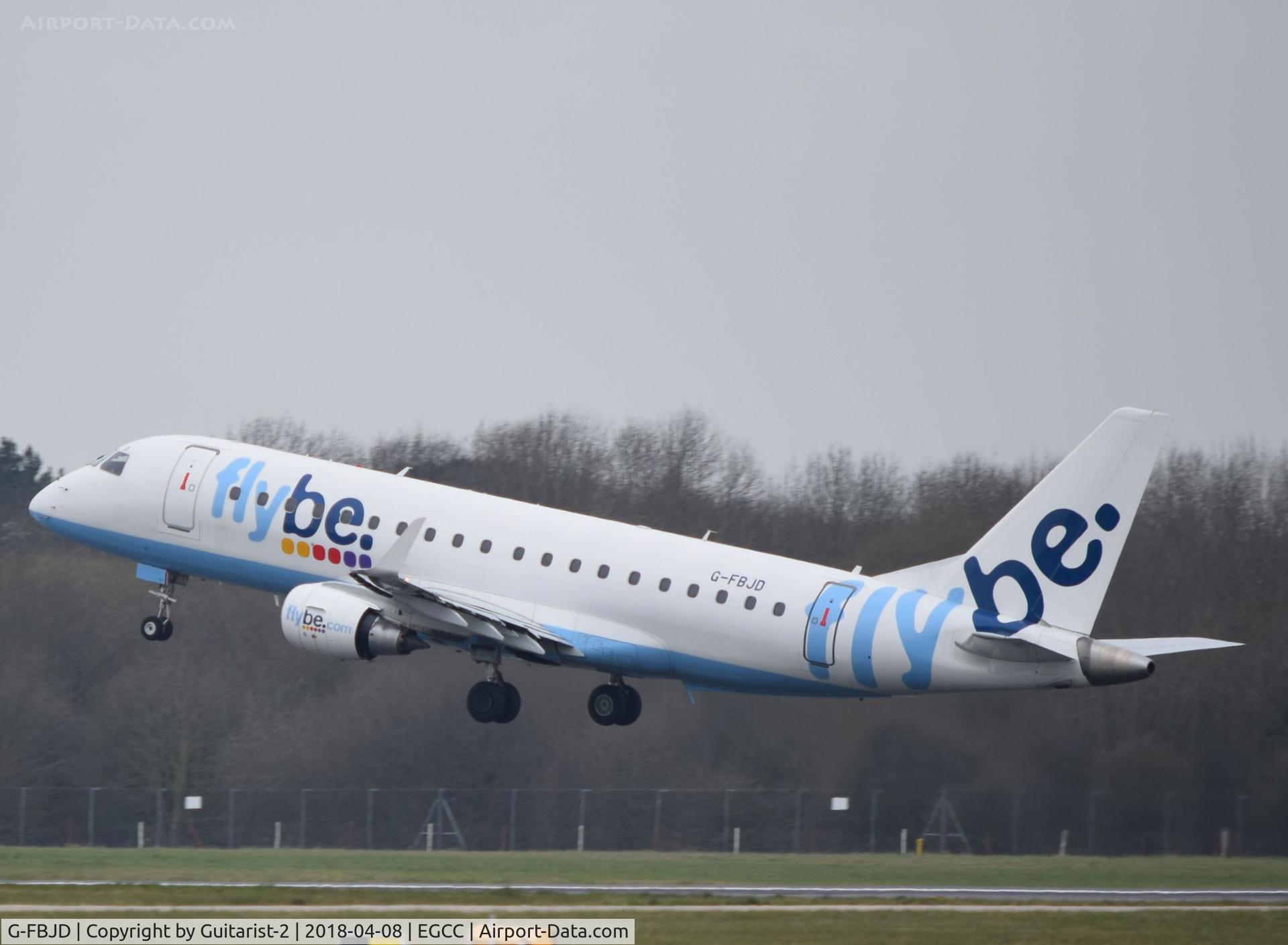 G-FBJD, 2011 Embraer 175STD (ERJ-170-200) C/N 17000329, At Manchester