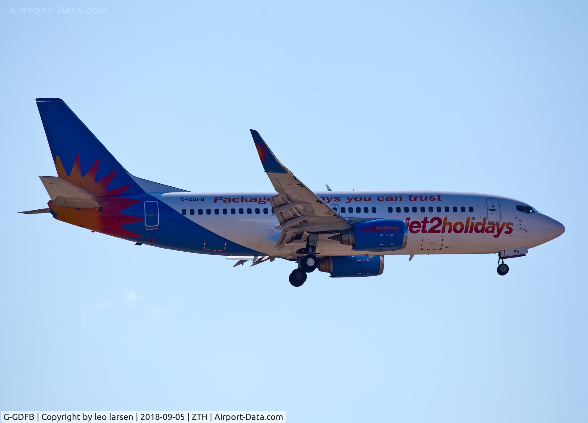 G-GDFB, 1992 Boeing 737-33A C/N 25743, Zakynthos 5.9.2018