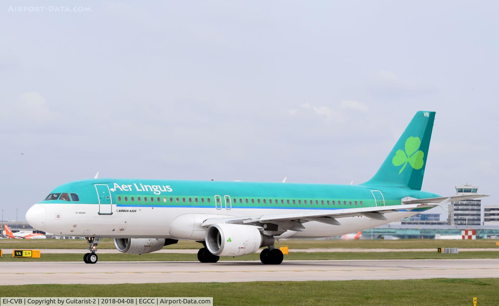 EI-CVB, 2000 Airbus A320-214 C/N 1394, At Manchester