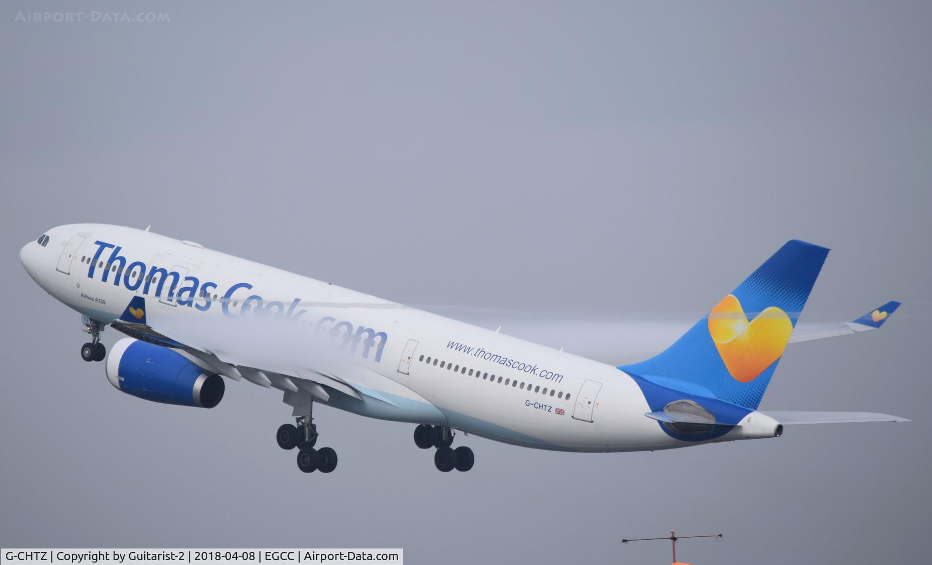 G-CHTZ, 2001 Airbus A330-243 C/N 398, At Manchester