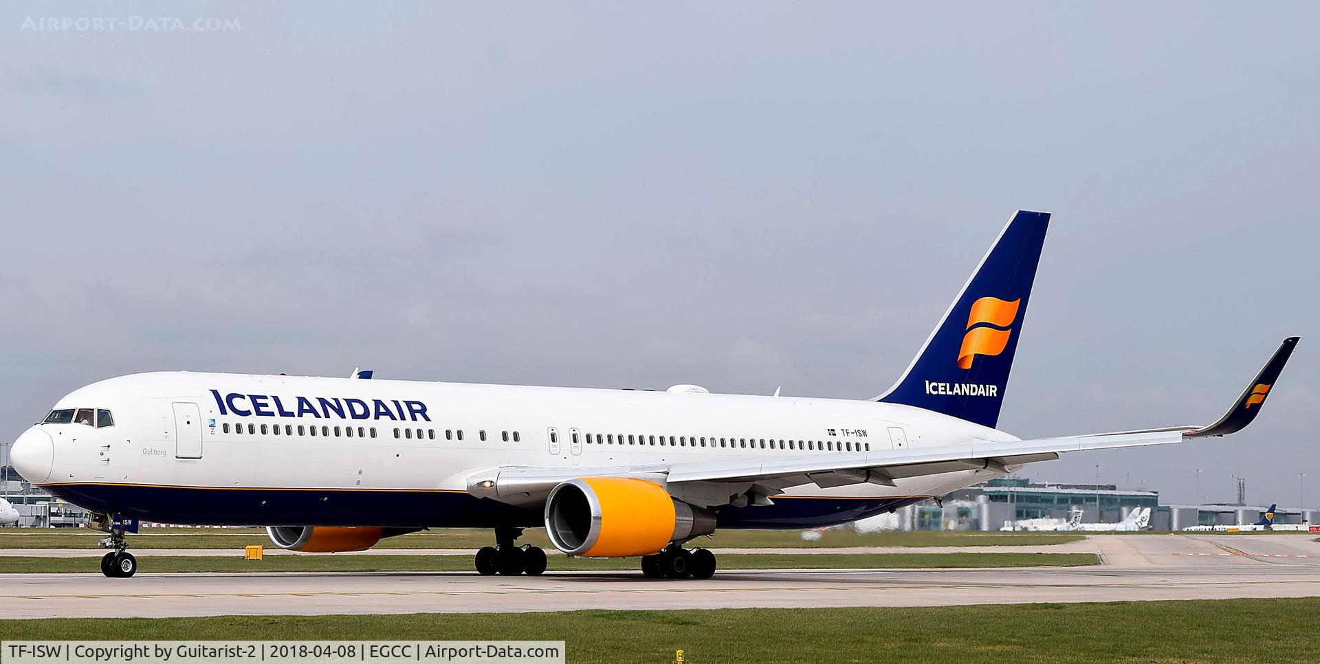 TF-ISW, 1997 Boeing 767-319/ER C/N 28745, At Manchester