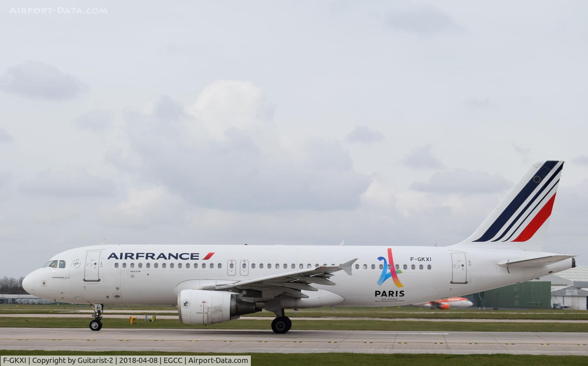 F-GKXI, 2003 Airbus A320-214 C/N 1949, At Manchester