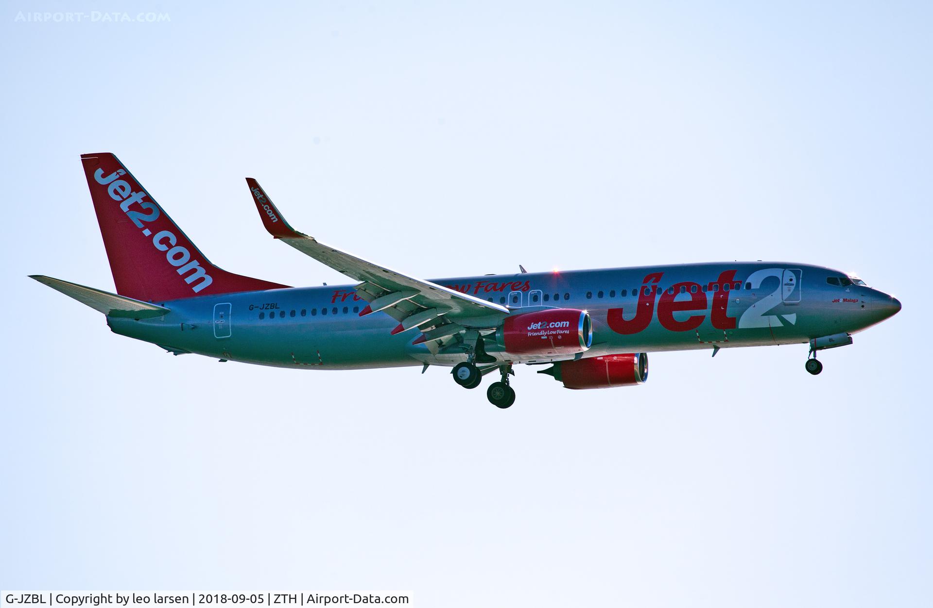 G-JZBL, 2018 Boeing 737-8MG C/N 63169, Zakynthos 5.9.2018