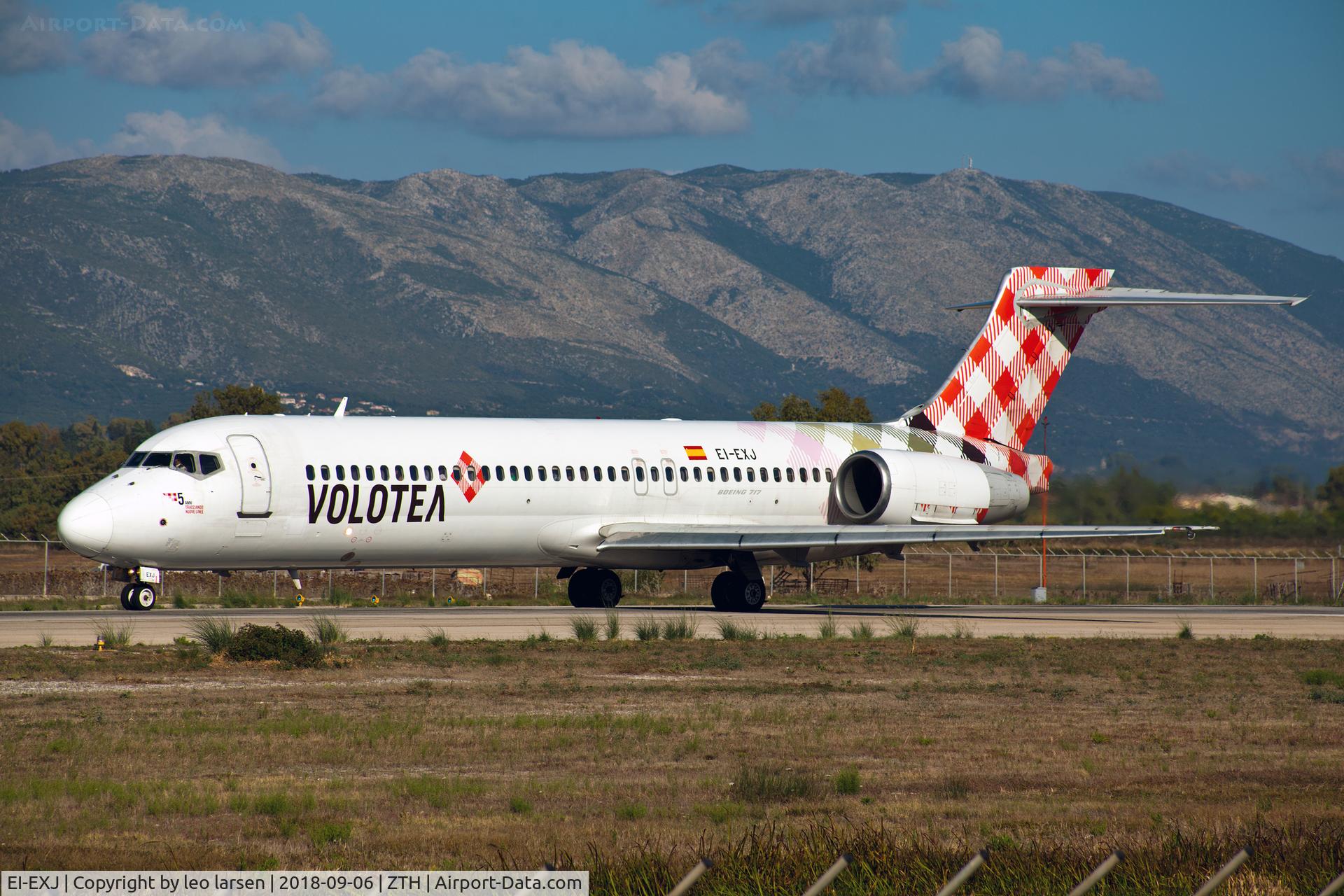 EI-EXJ, 2003 Boeing 717-2BL C/N 55176, Zakynthos 6.9.2018