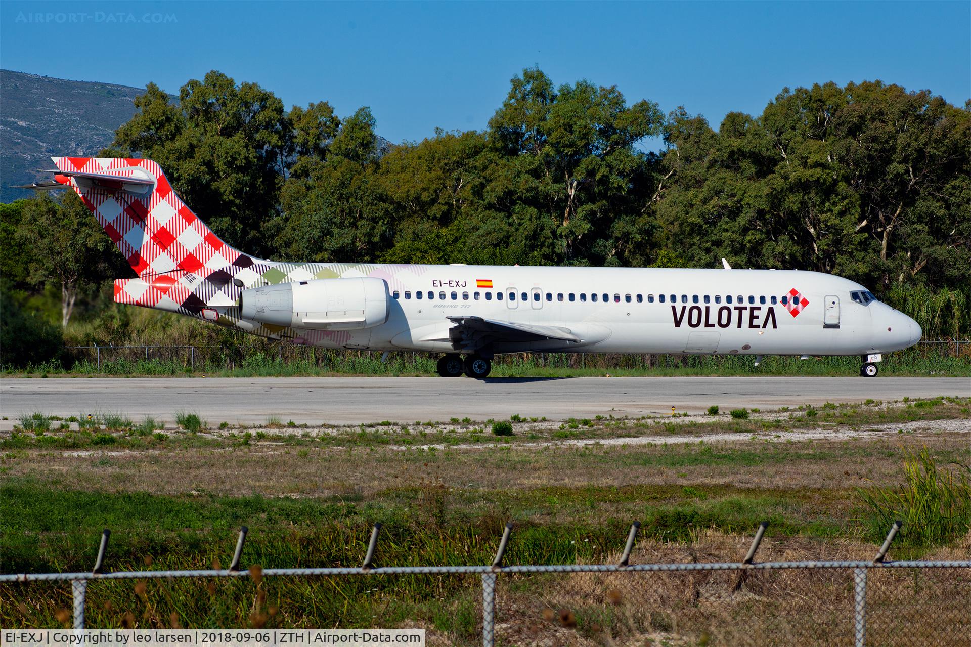 EI-EXJ, 2003 Boeing 717-2BL C/N 55176, Zakynthos 6.9.2018