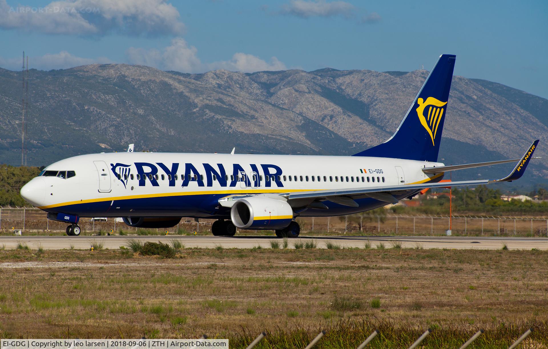 EI-GDG, 2017 Boeing 737-8AS C/N 44804, Zakynthos 6.9.2018