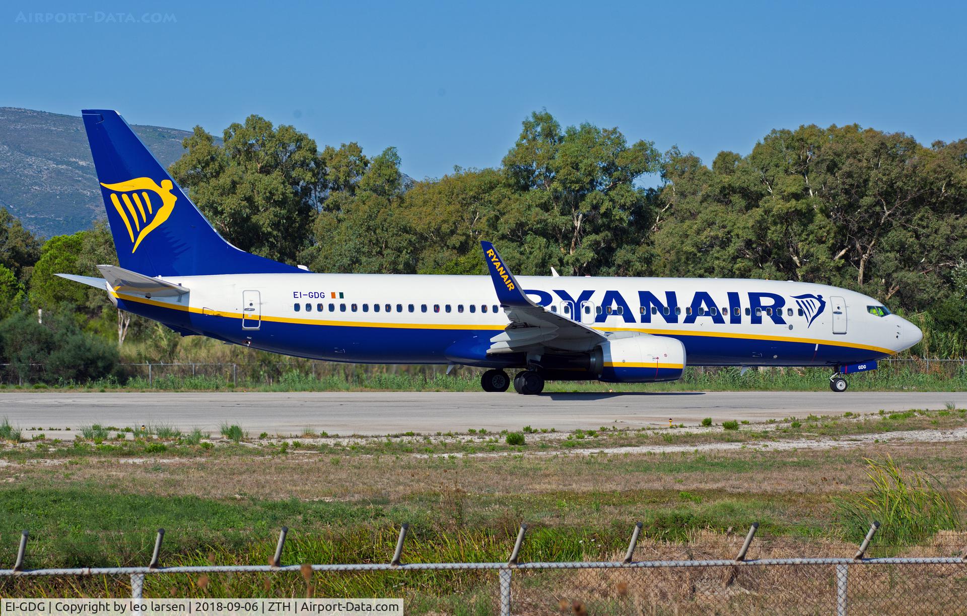 EI-GDG, 2017 Boeing 737-8AS C/N 44804, Zakynthos 6.9.2018