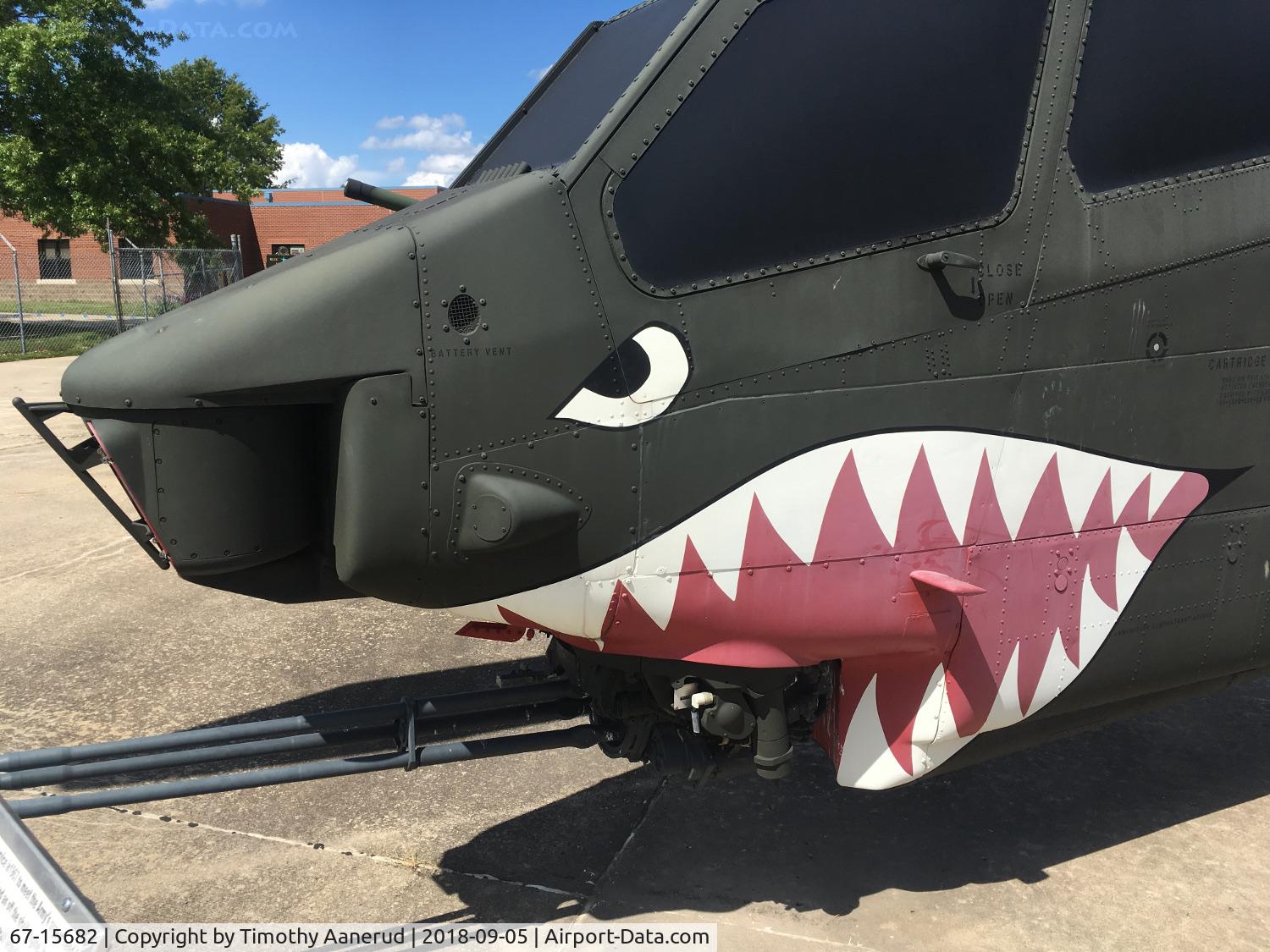 67-15682, 1967 Bell AH-1F Cobra C/N 20346, 1967 Bell AH-1F Cobra, c/n: 20346, nice shark teeth